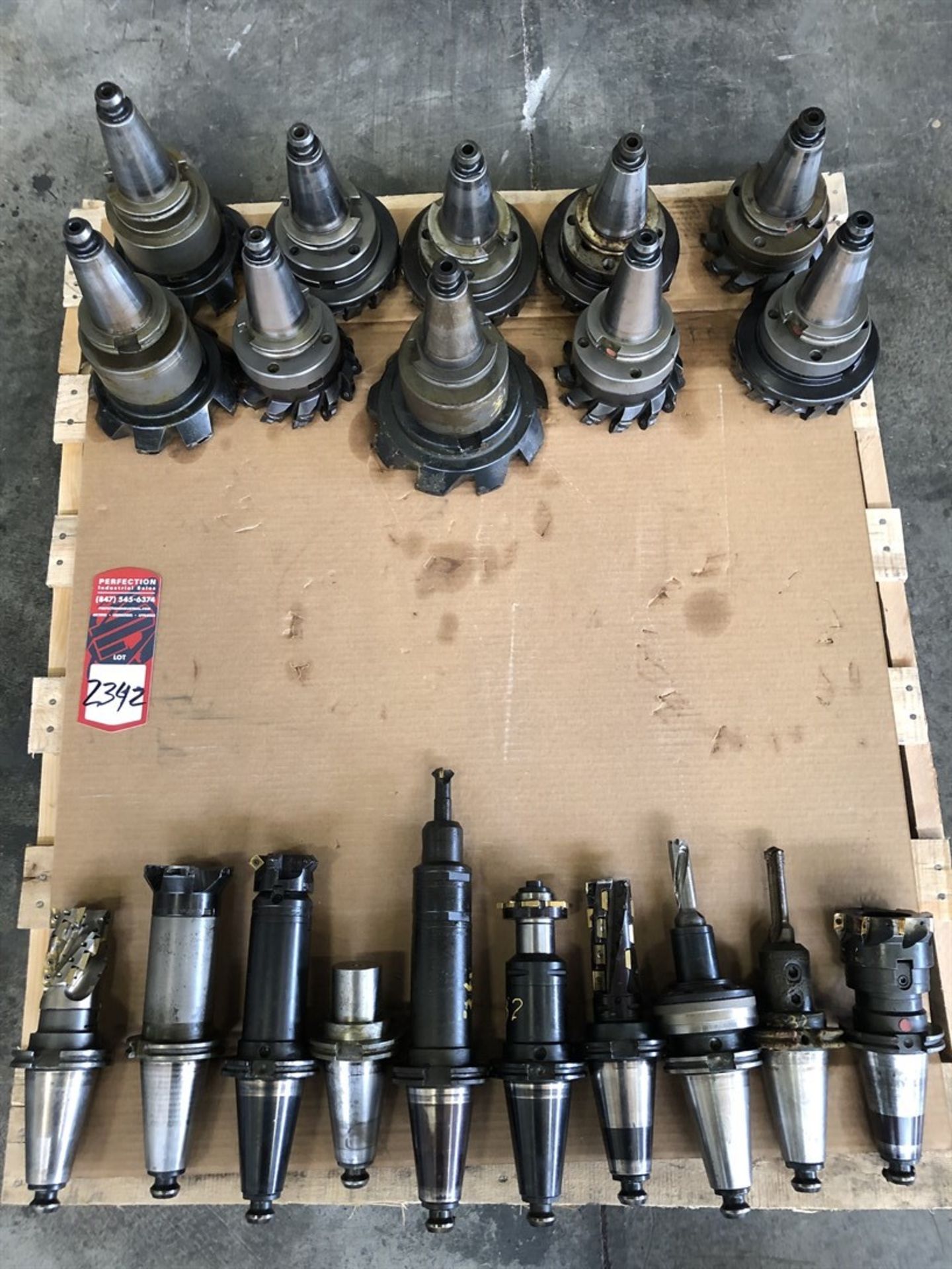 Lot Comprising (20) Assorted CAT 50 Tool Holders, (25E)