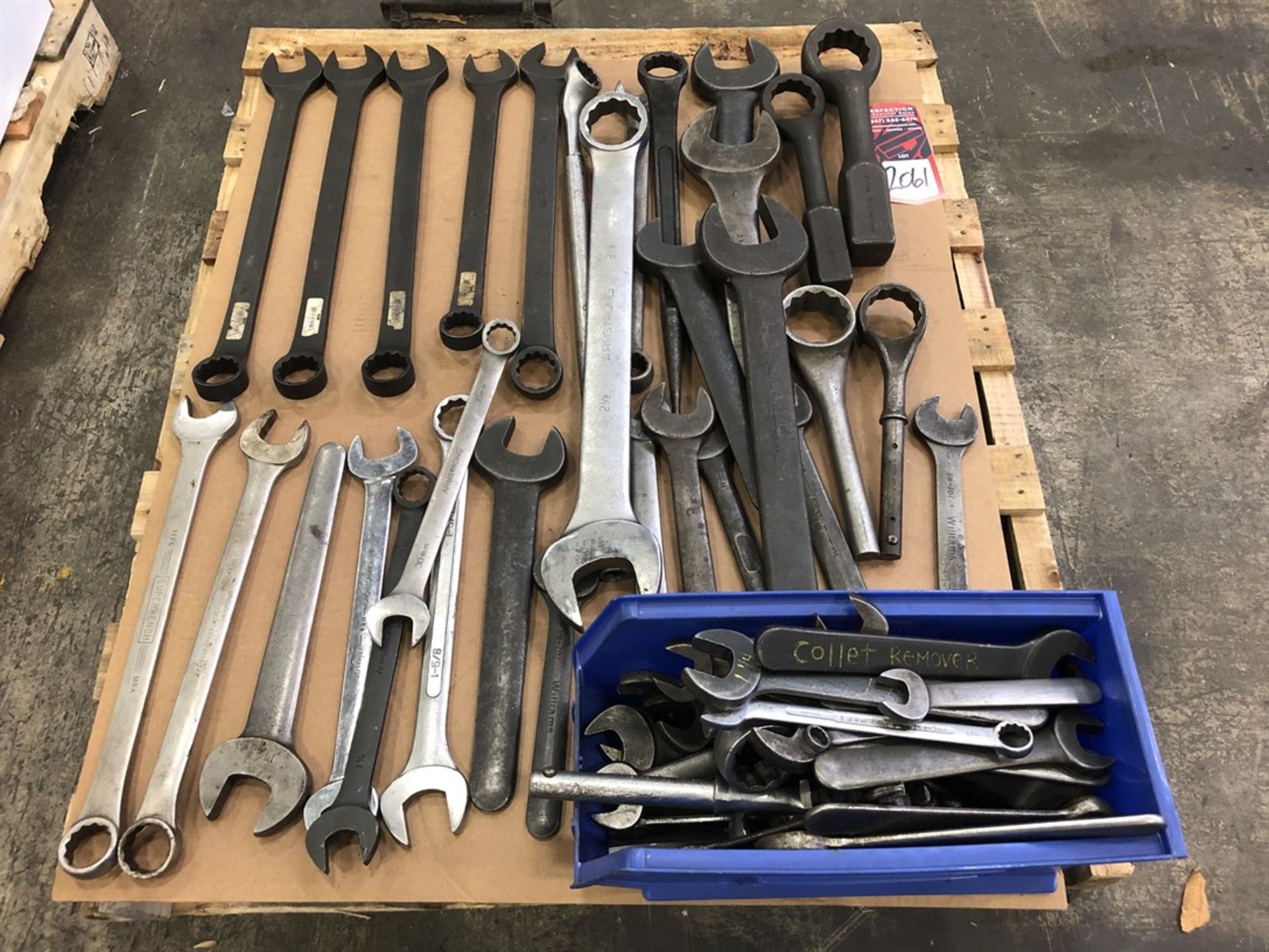 Lot Comprising Assorted Large Wrenches, and Strike Wrenches, (25F) - Image 2 of 2