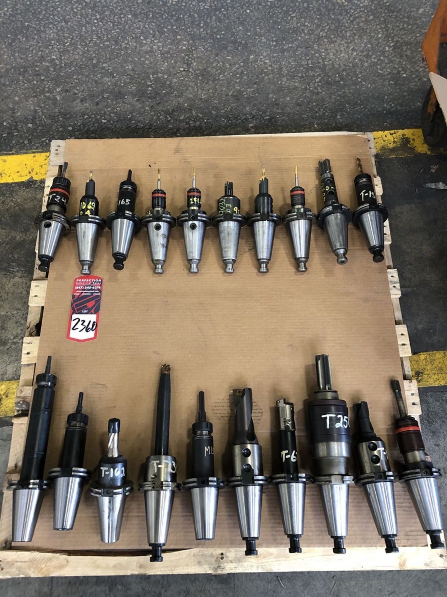 Lot Comprising (20) Assorted CAT 50 Tool Holders, (25E)