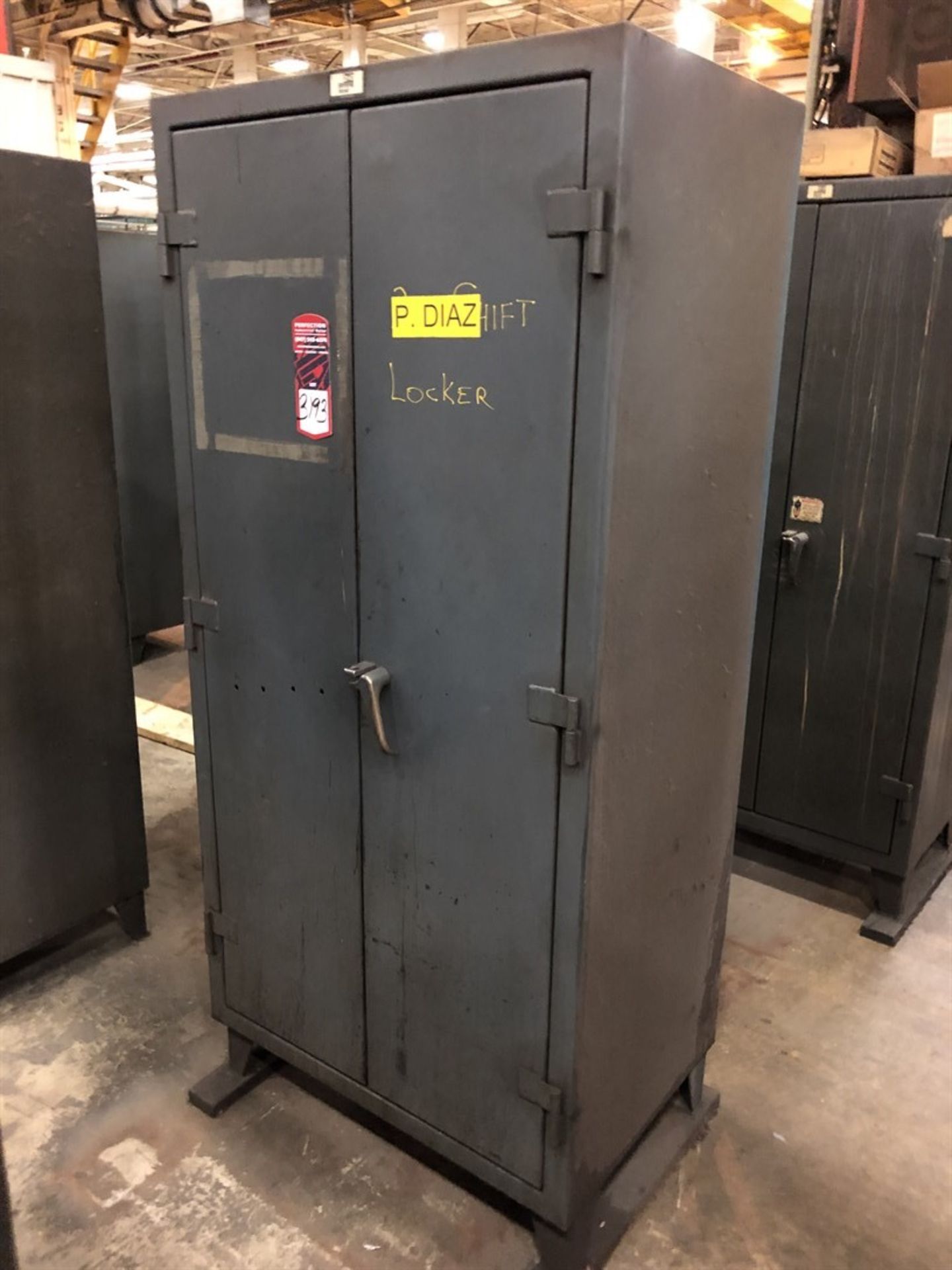 Strong Hold 24x36x78" Heavy Duty Shop Cabinet, (9H)