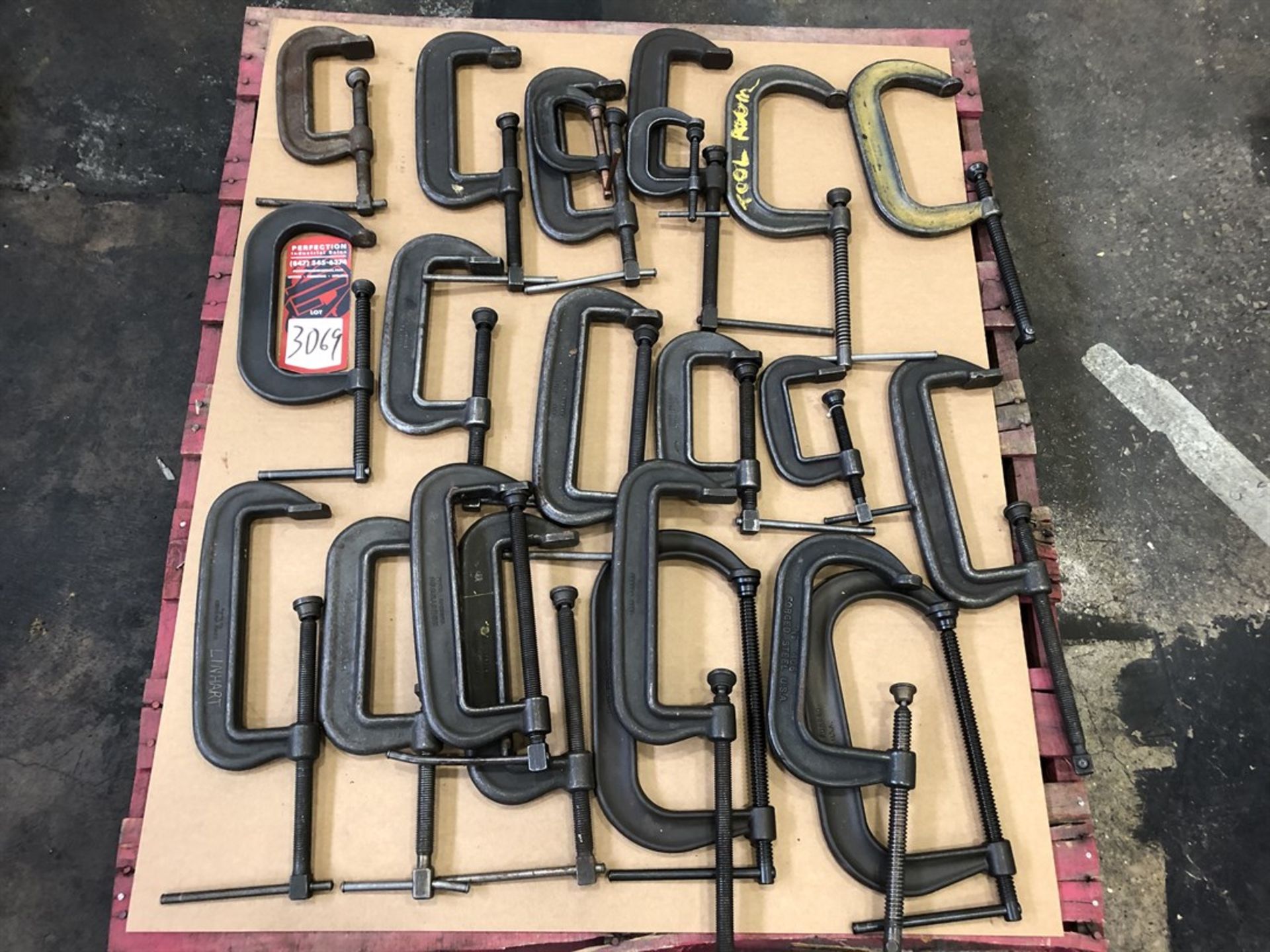 Lot C-Clamps, (13C)