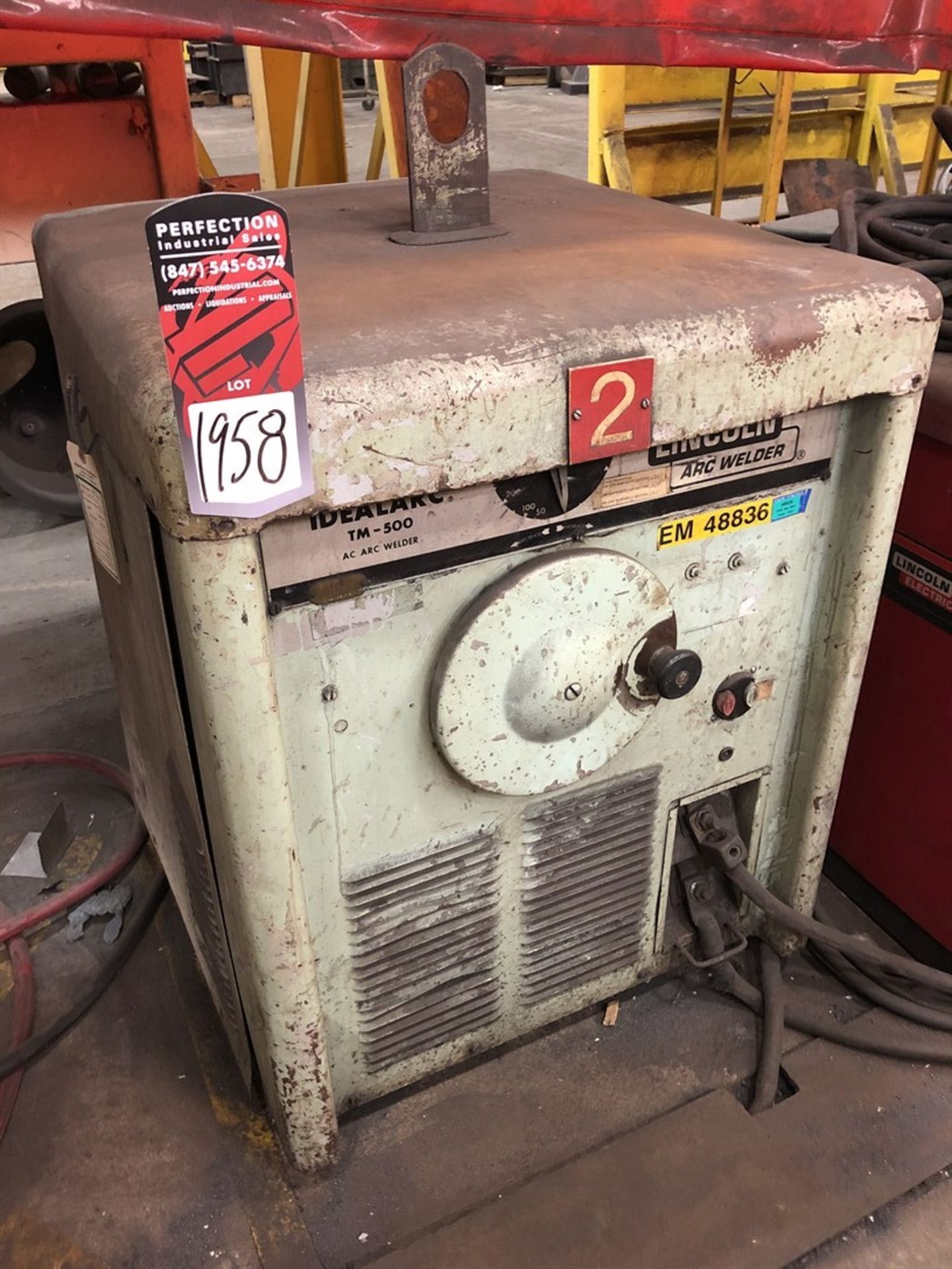 LINCOLN IDEALARC TM-500 AC Arc Welding Power Source, (3D)