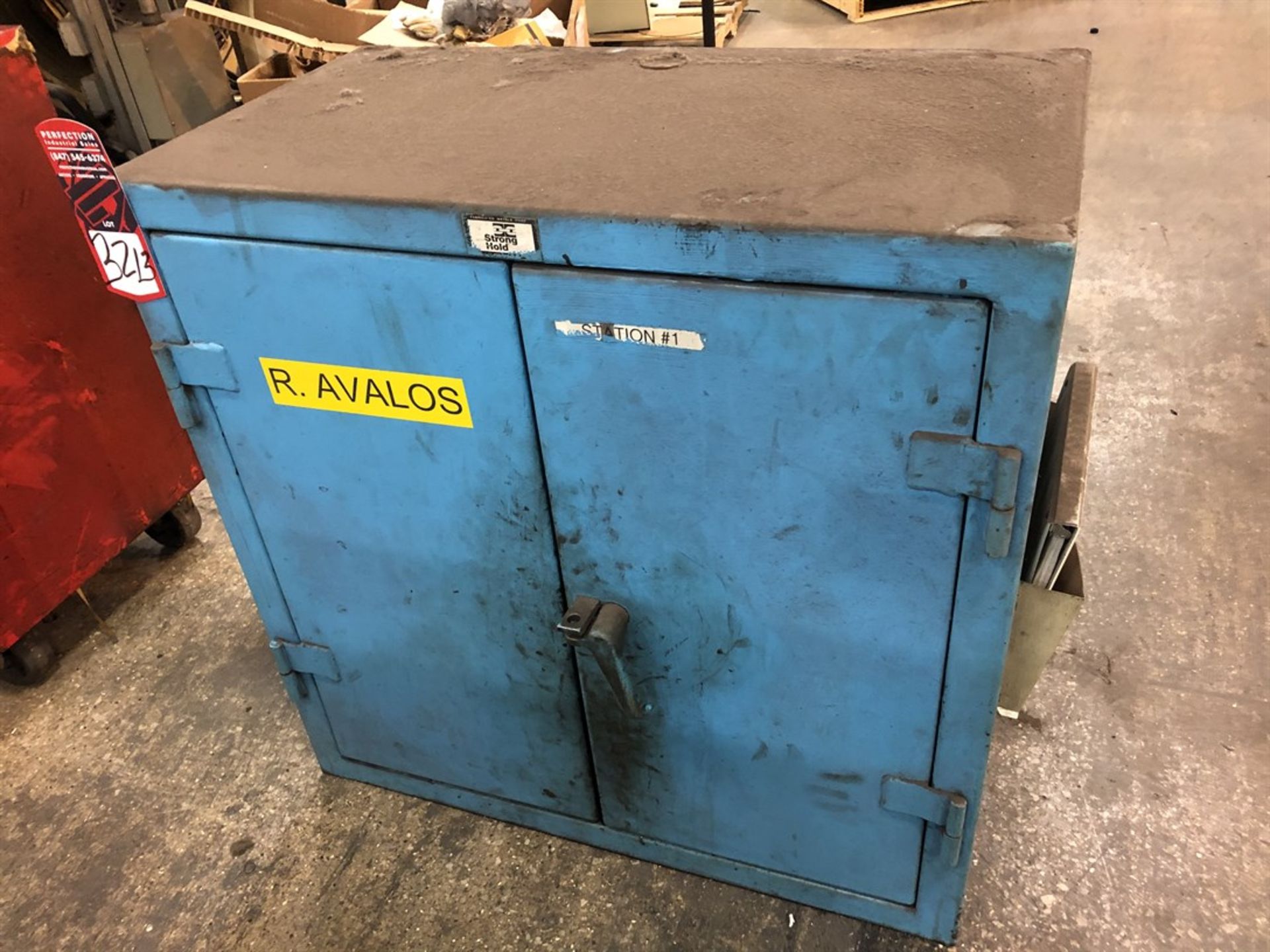 Strong Hold 20x36x36" Heavy Duty Shop Cabinet, (7H)