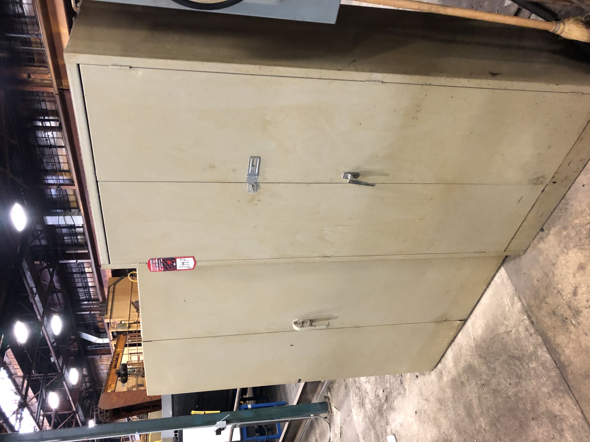 Lot Comprising (2) Steel Shop Cabinets, (27L)