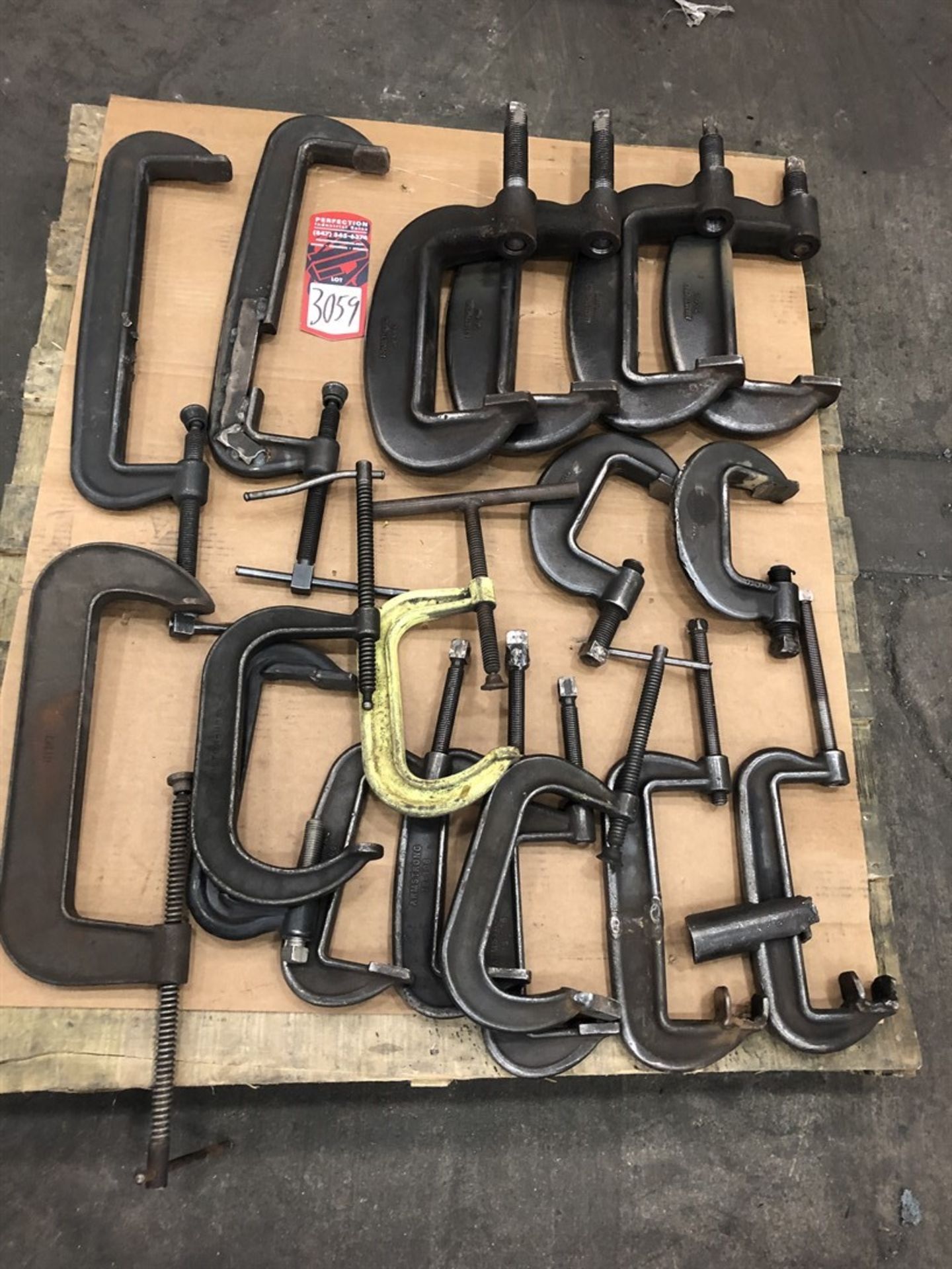 Lot C-Clamps, (5G)