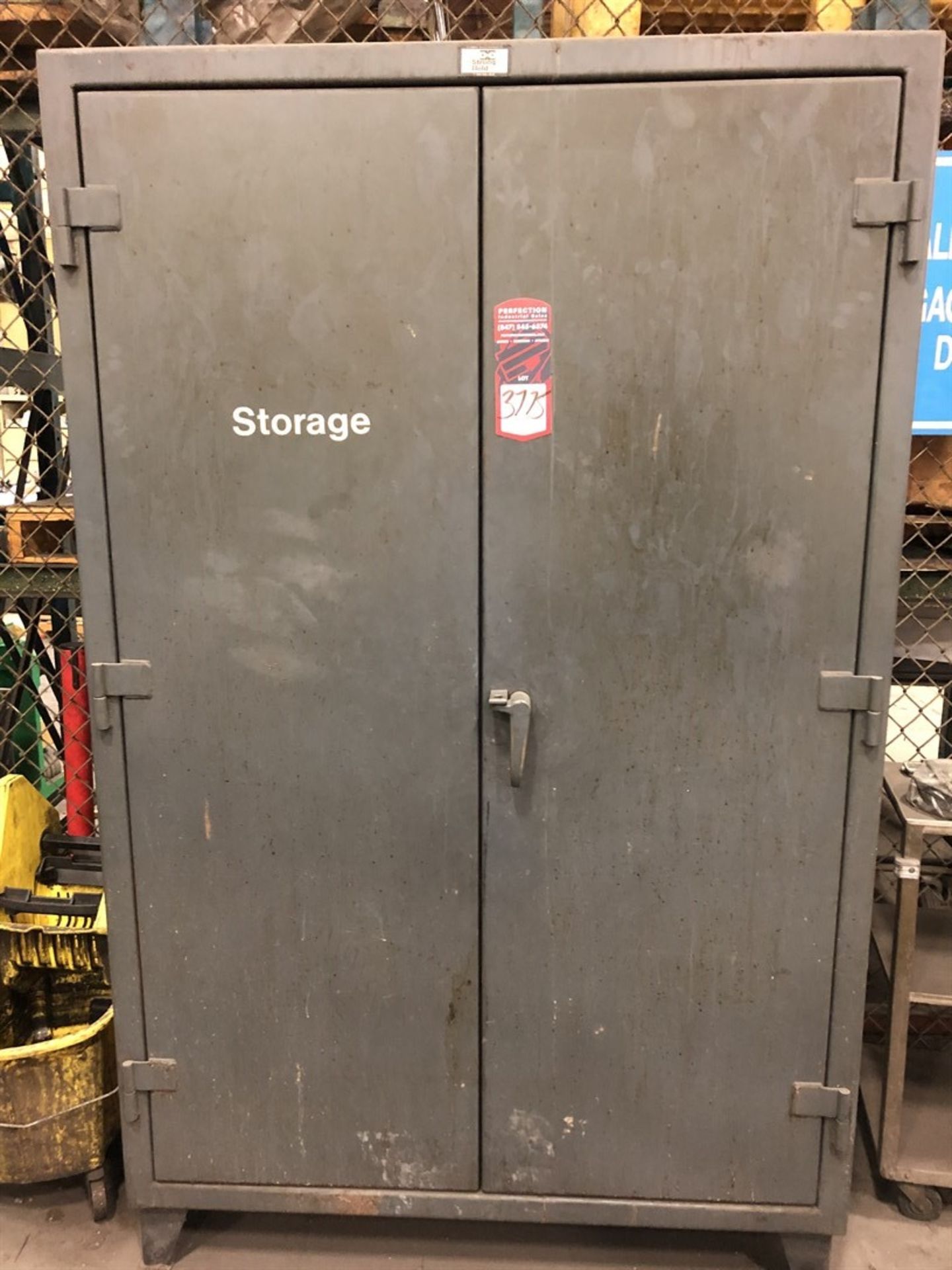 Strong Hold 24x48x78" Heavy Duty Shop Cabinet, (17L)