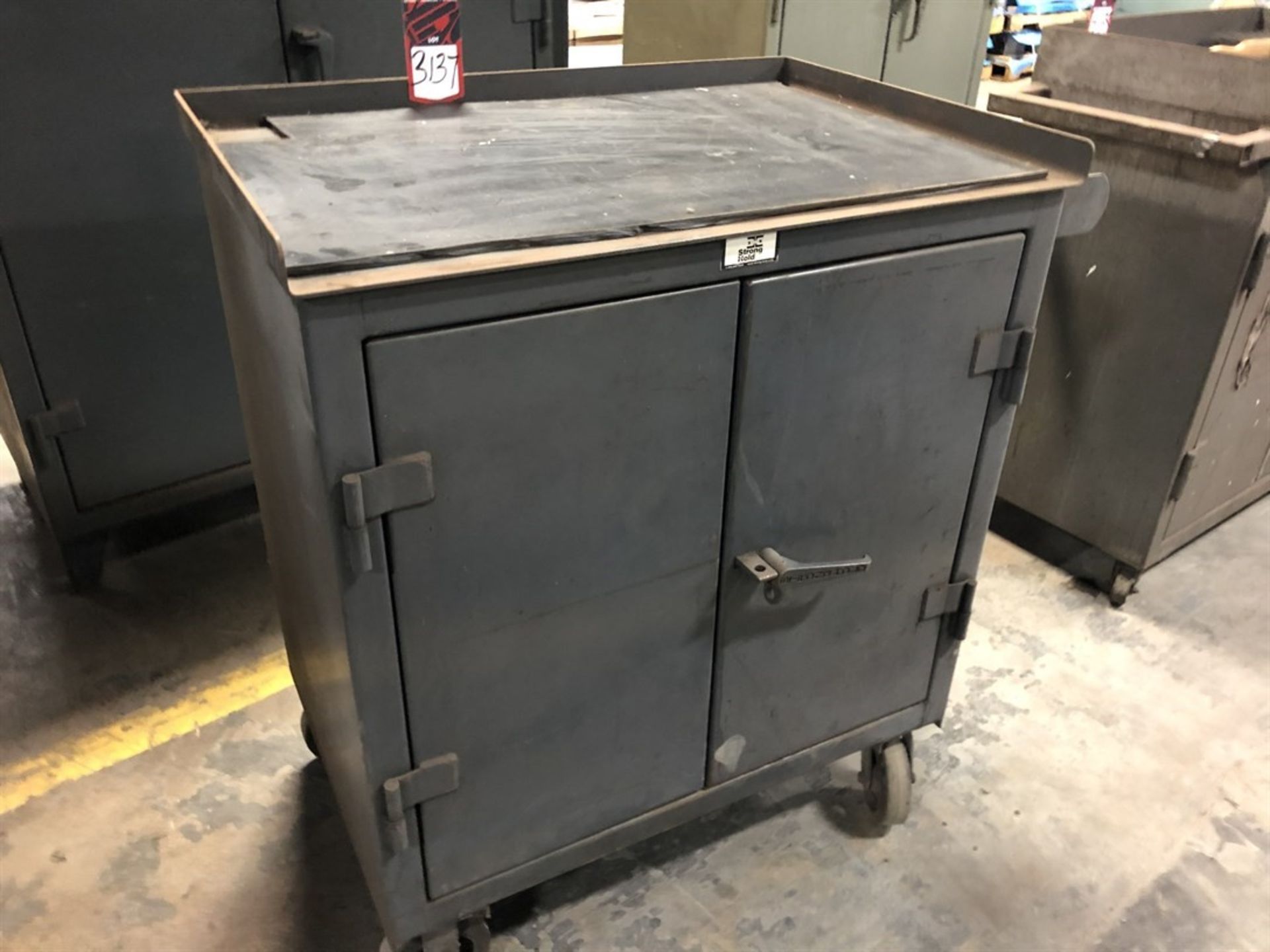 Strong Hold Heavy Duty Rolling Tool Cabinet, (K11 H-Building)