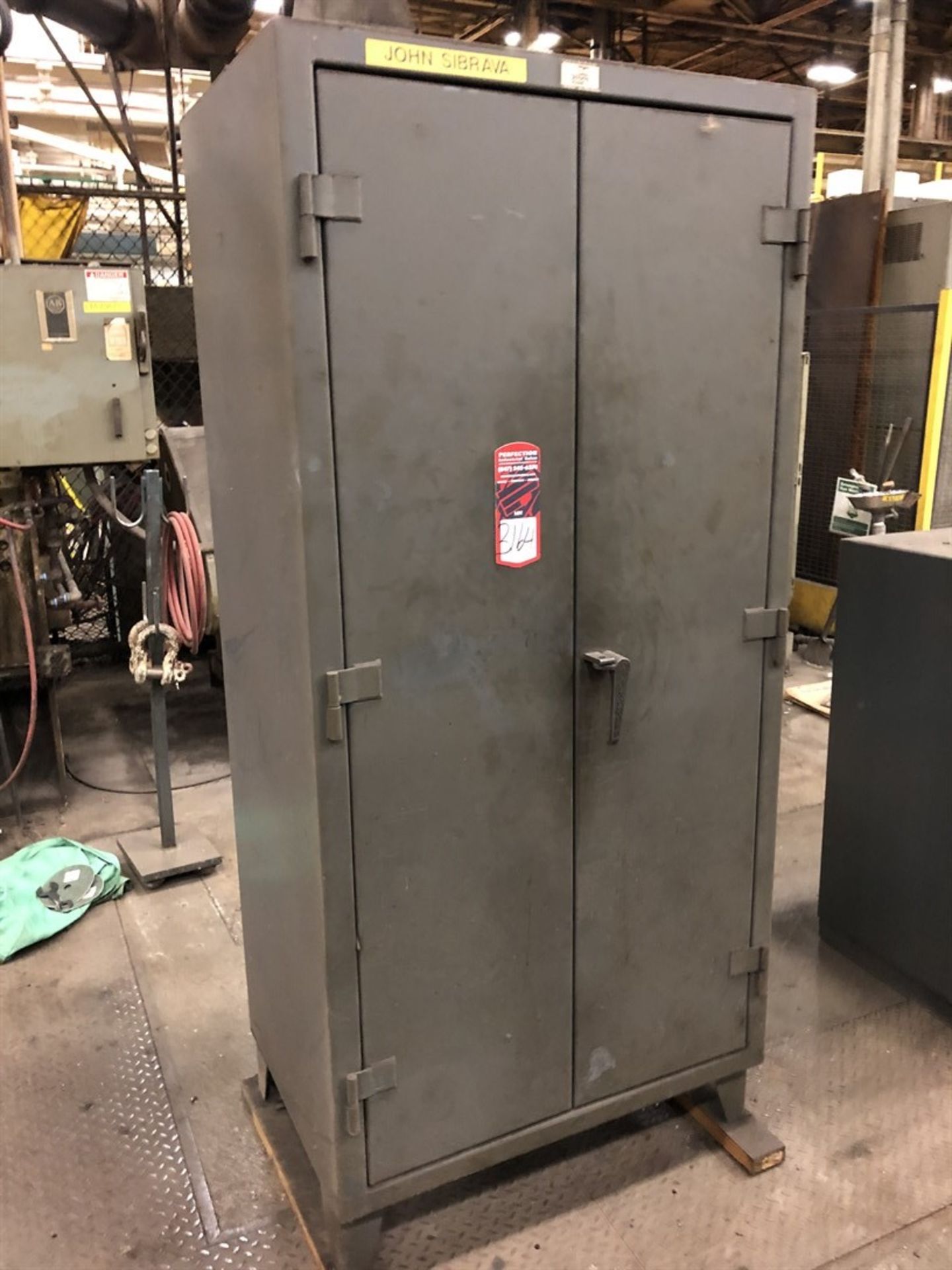 Strong Hold 24x48x78" Heavy Duty Shop Cabinet, (9K)