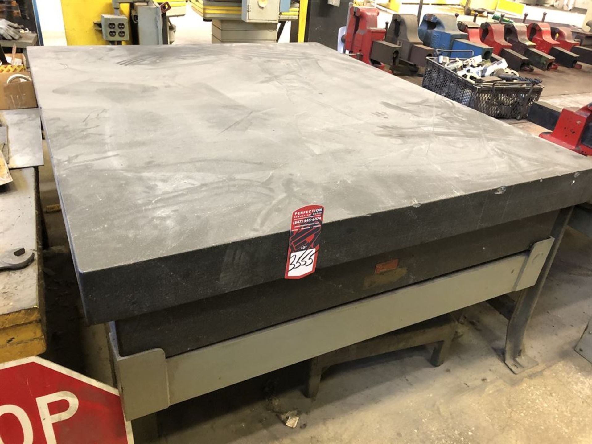 Rahn 72x60x12" Step Ledge Granite Surface Plate, (29D)