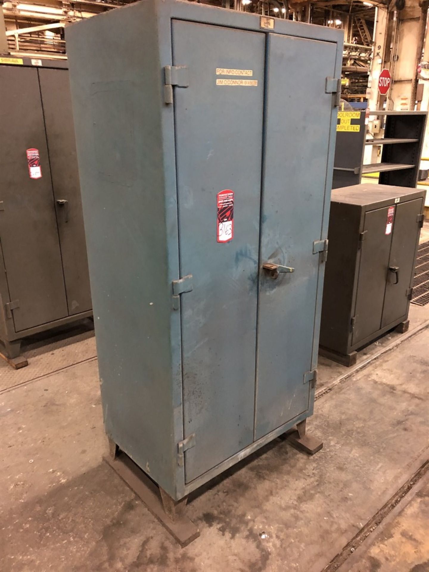 Strong Hold 24x48x78" Heavy Duty Shop Cabinet, (9K)