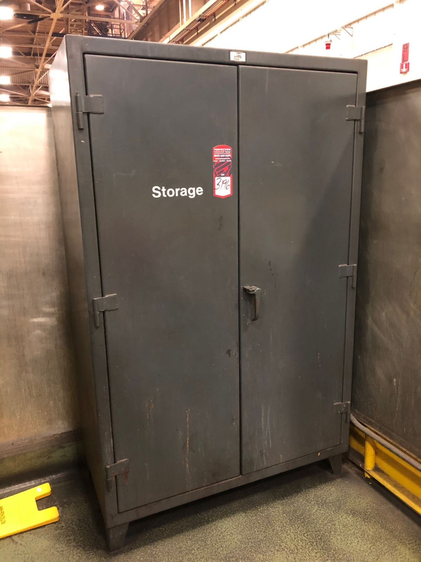 Strong Hold 24x48x78" Heavy Duty Shop Cabinet, (9L)