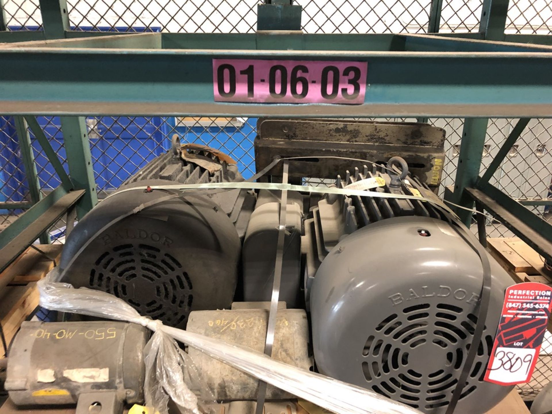 Lot Electric Motors From .5-10 HP, (F11 H Building)
