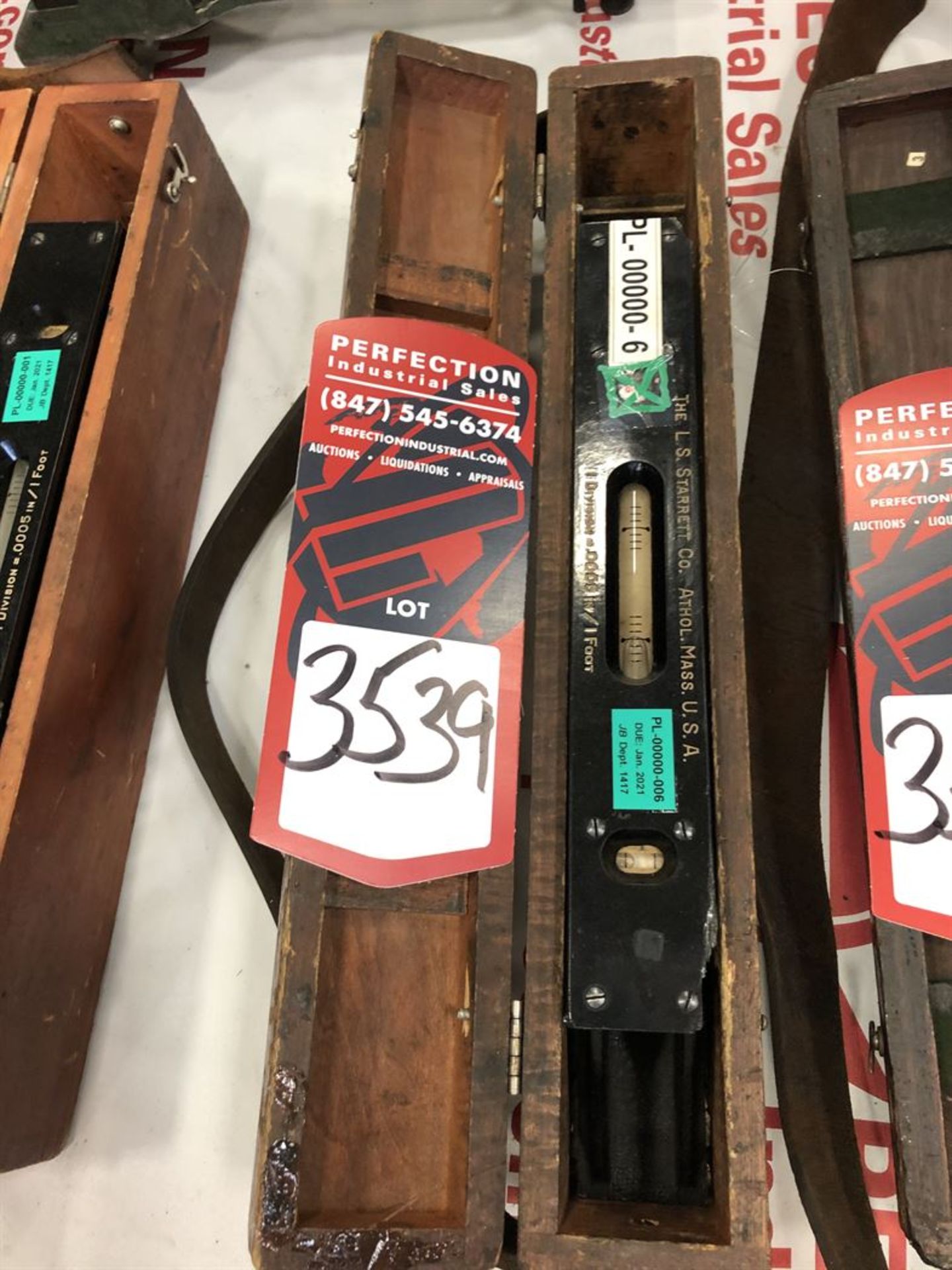 Starrett Precision Machine Level, (29F)