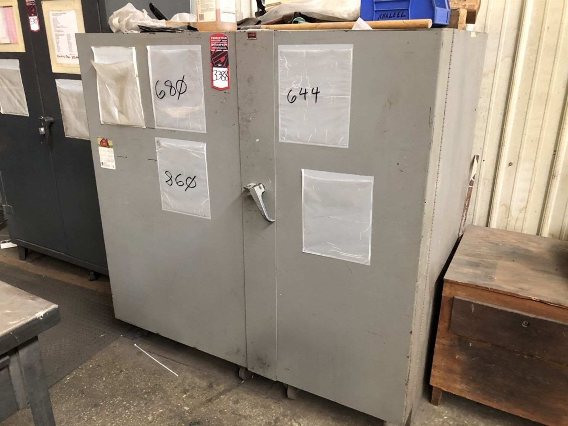 Lyon 36x60x60" Heavy Duty Shop Cabinet, w/ Contents, (31T)