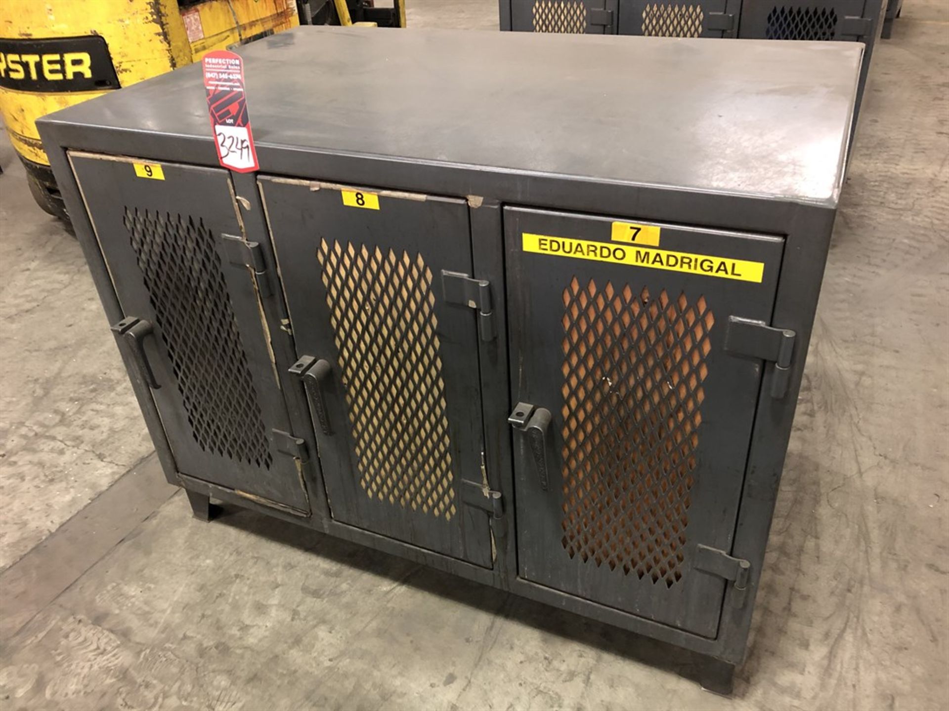 Strong Hold 3-Door 34x55x42" Heavy Duty Lockers, (3K)