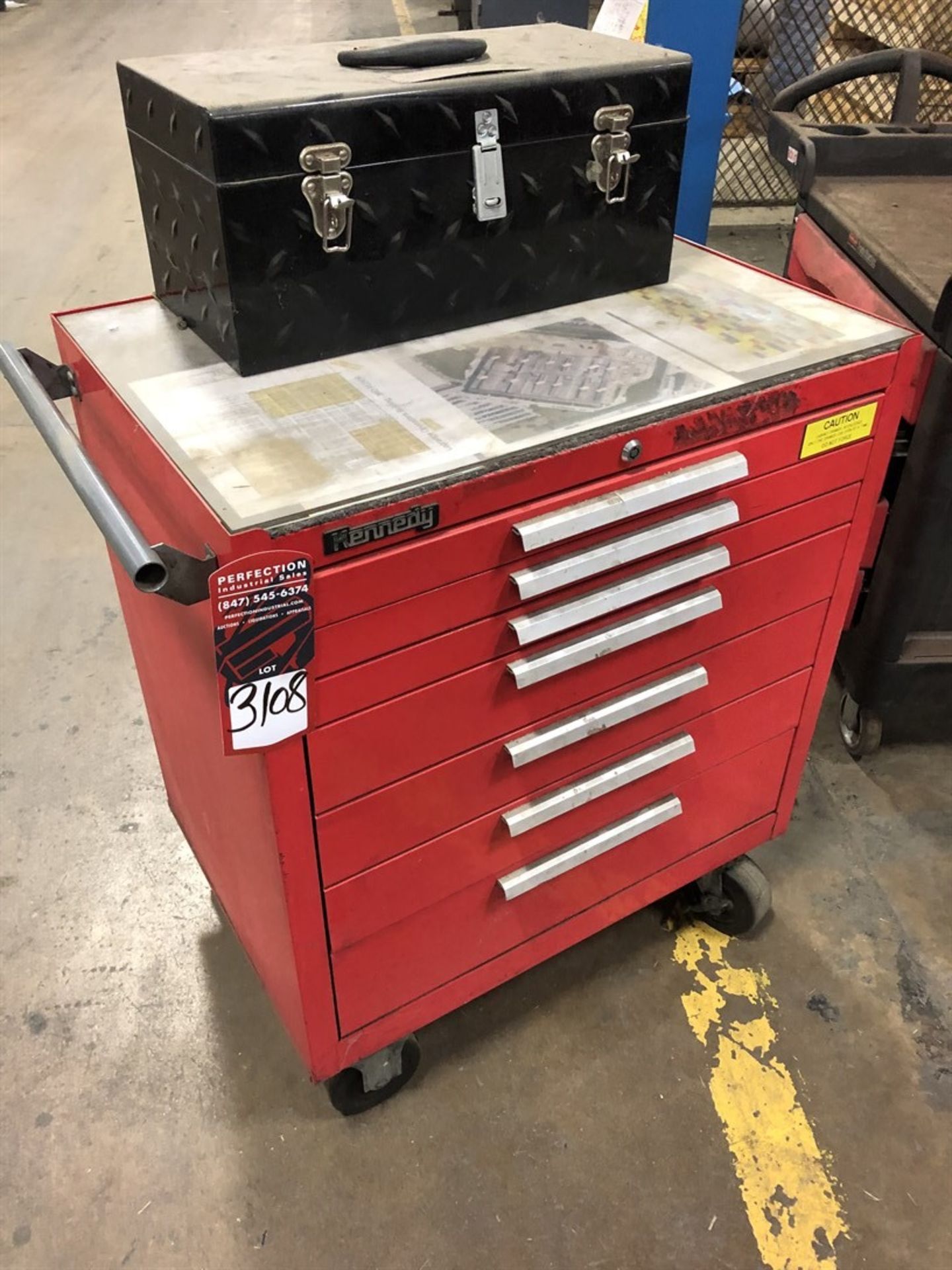 Kennedy Rolling Tool Chest, (H11 H-Building)