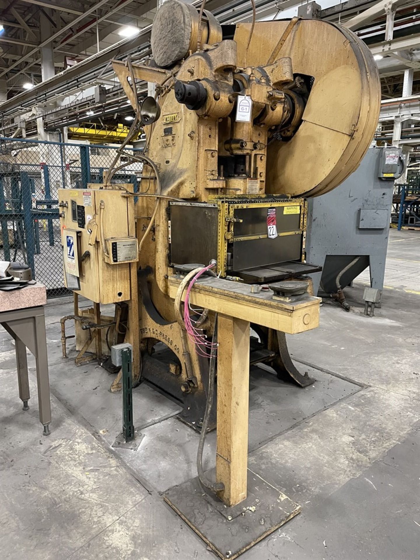 V & O No. 5 55 Ton OBI Press, s/n 505-26, w/3” Stk, 3.5” Adj, 14” SH, 90 SPM (E15)