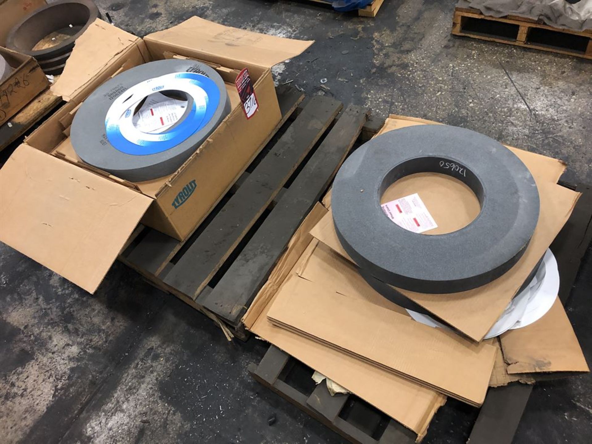 Lot (2 Skids)Large Grinding Wheels, (17R)