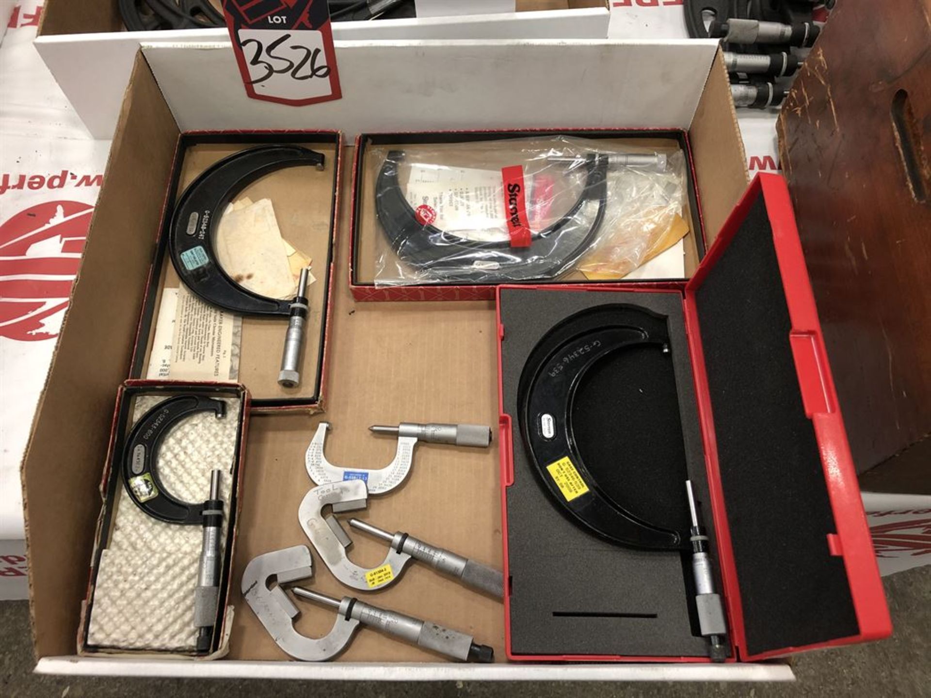Lot Assorted Micrometers, (29F)