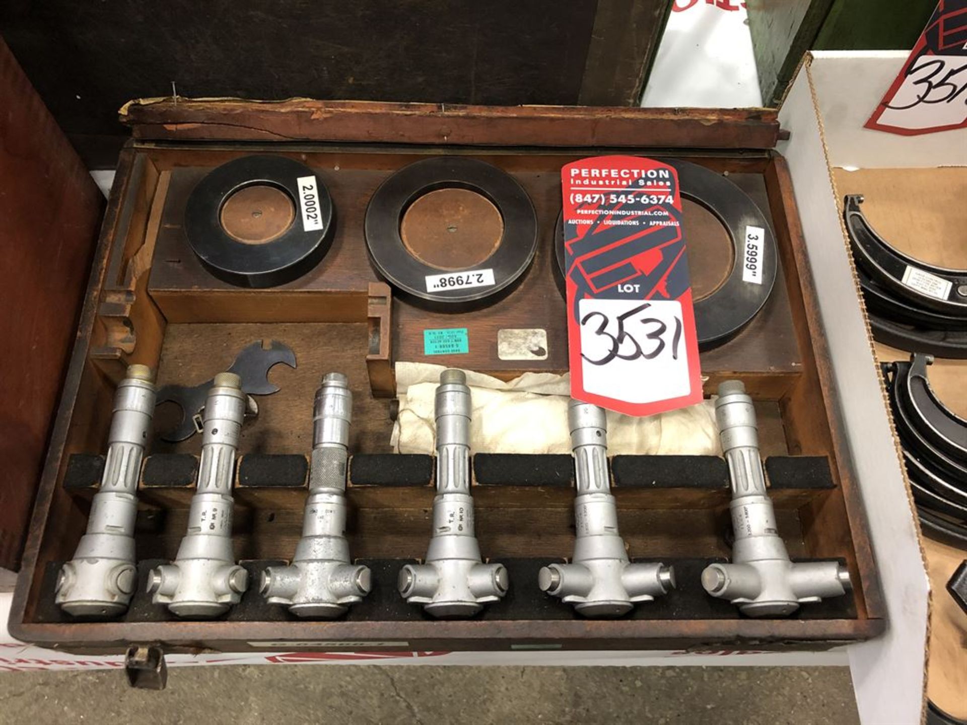 Set of Tesa Dial Bore Gages, (29F)