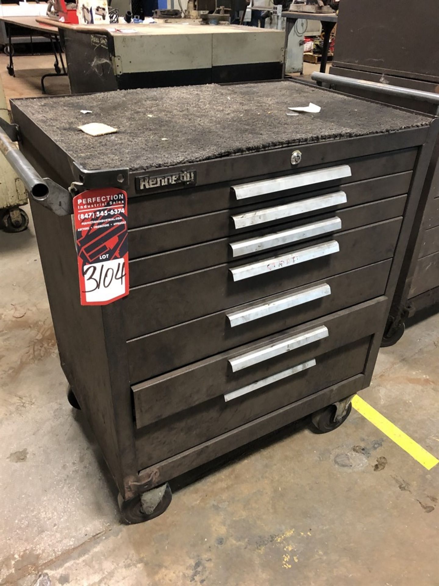 Kennedy Rolling Tool Chest, (H11 H-Building)