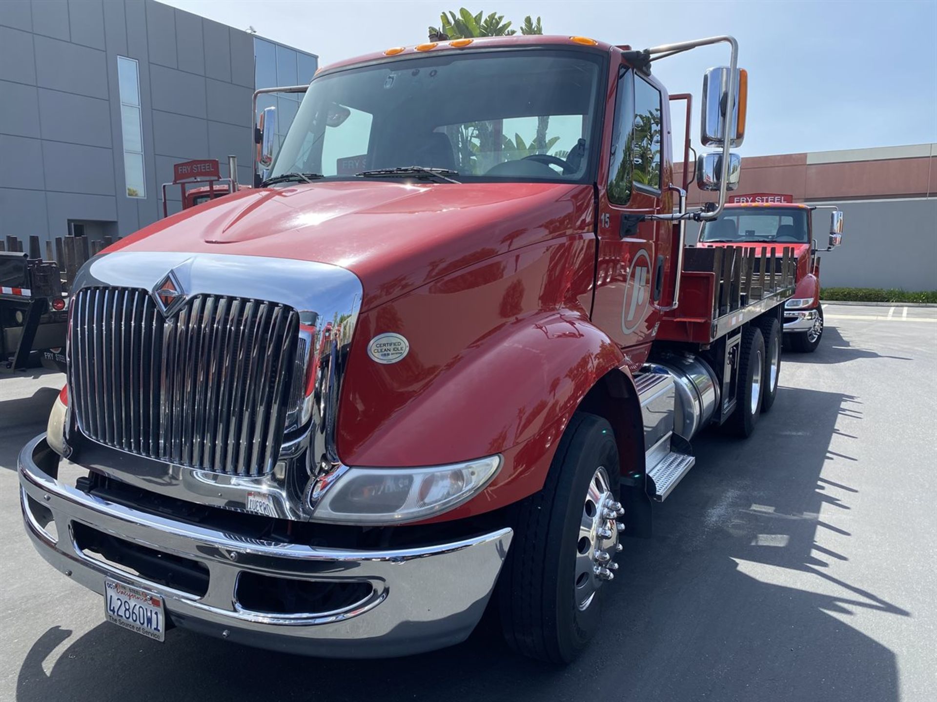 2016 INTERNATIONAL 18' Stake Bed Truck, VIN 1HTHXSNR4GH132503, 129,562 Miles at time of inspection - Image 2 of 21