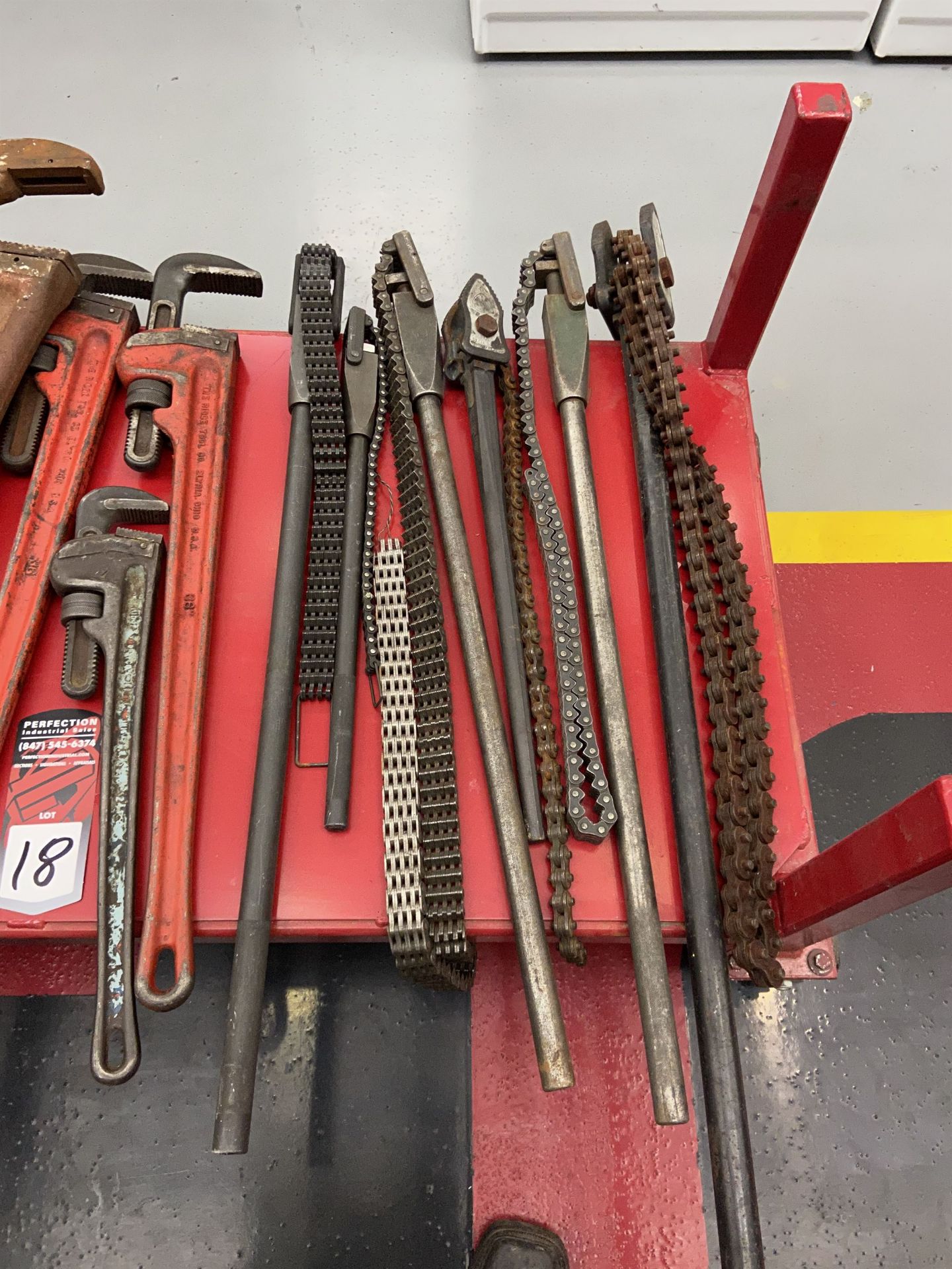 Lot of Hand Tools (Does not include Rack) - Image 4 of 4