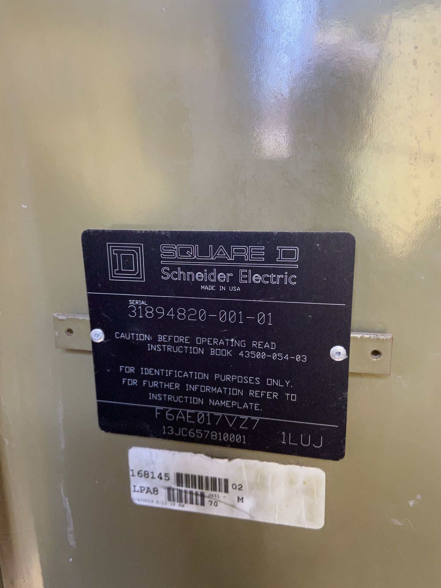 2013 Schneider Electric Square D 1000 KVA Class KNAN 3 Phase Transformer, s/n 31894820-001-01, w/ - Image 5 of 6