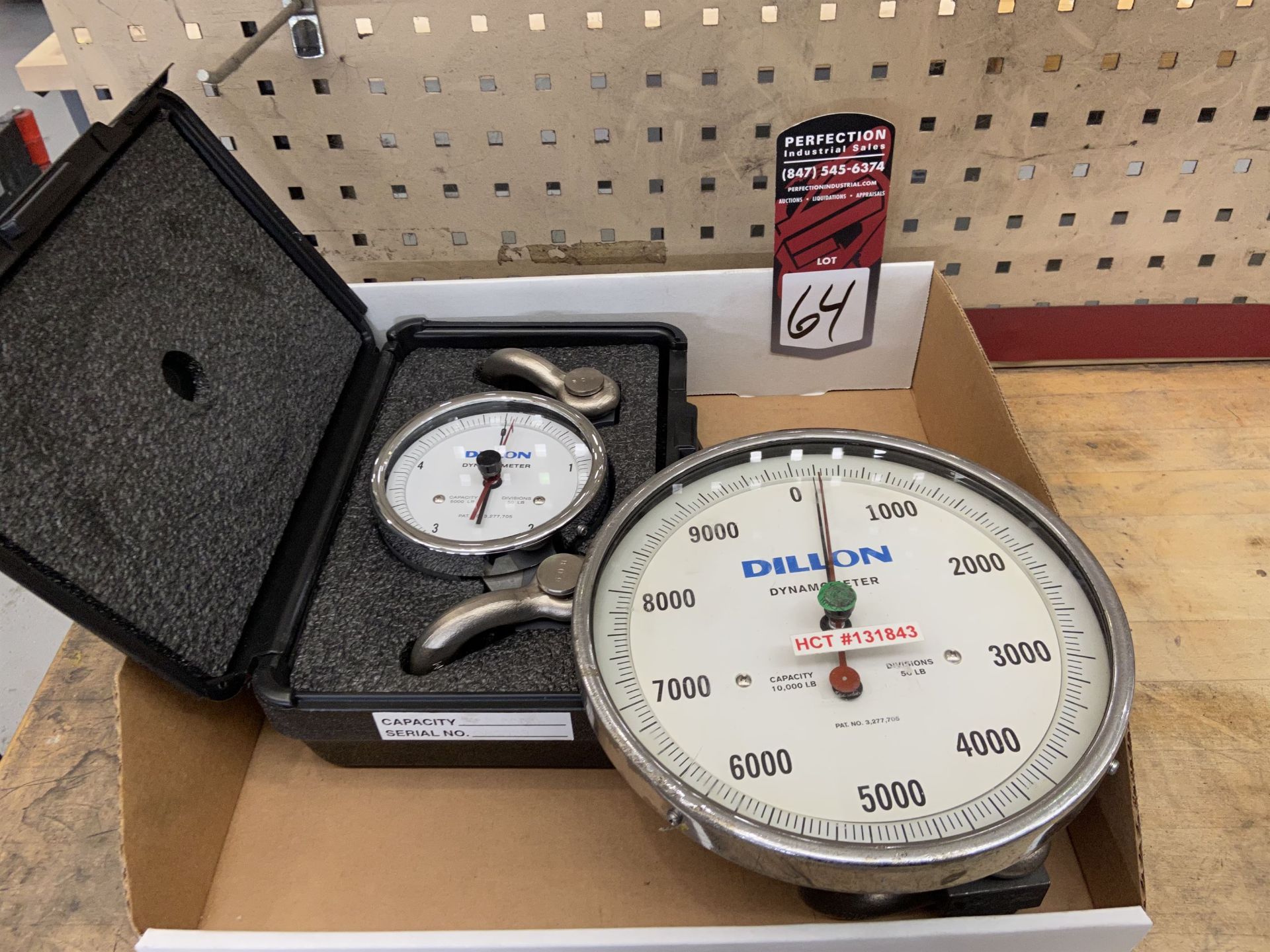 Lot of (2) Dillion Dynamometers