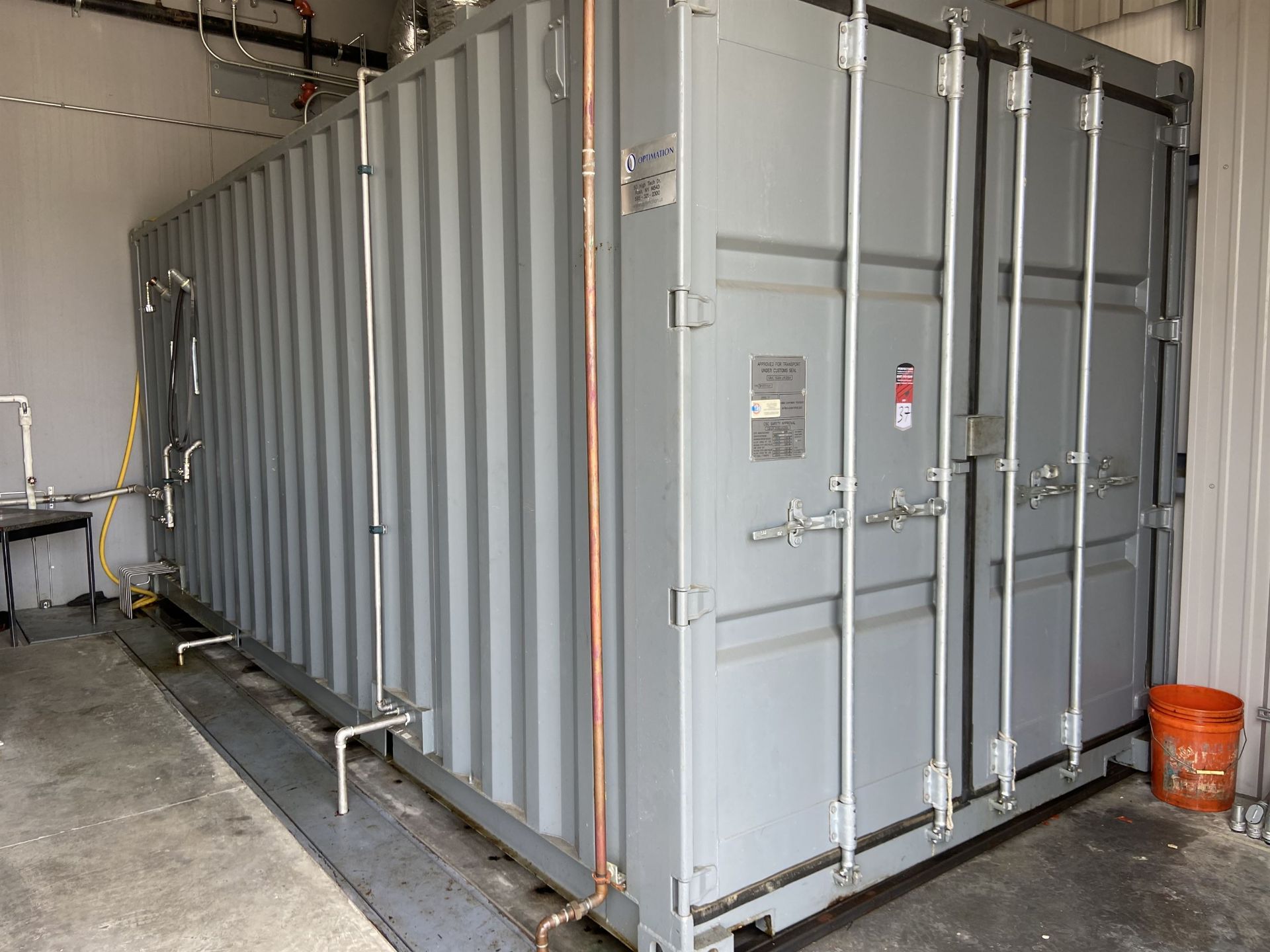 20’ Sea Container w/ High Pressure Self Contained Testing System