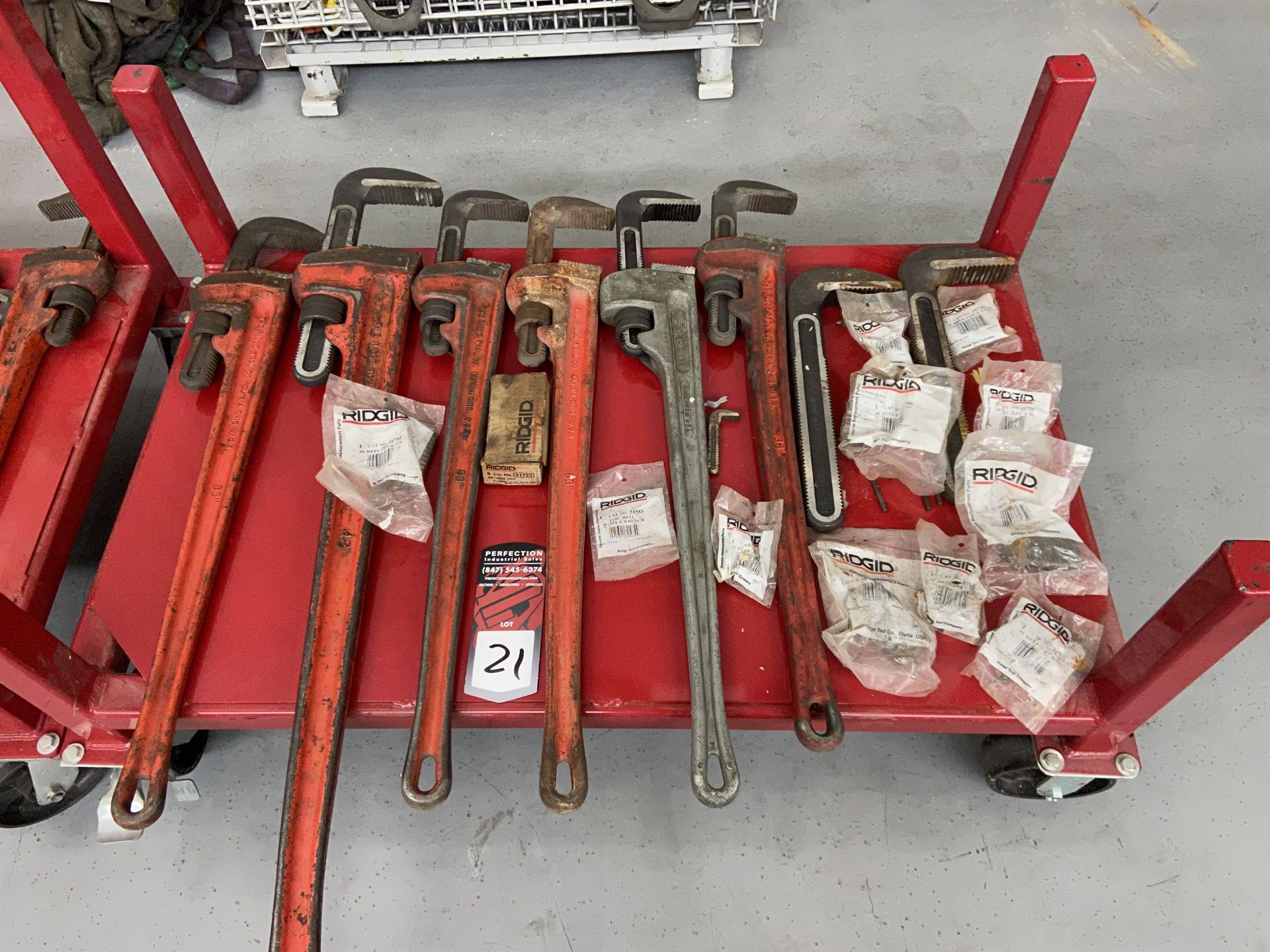 Lot of Hand Tools (Does not include Rack)