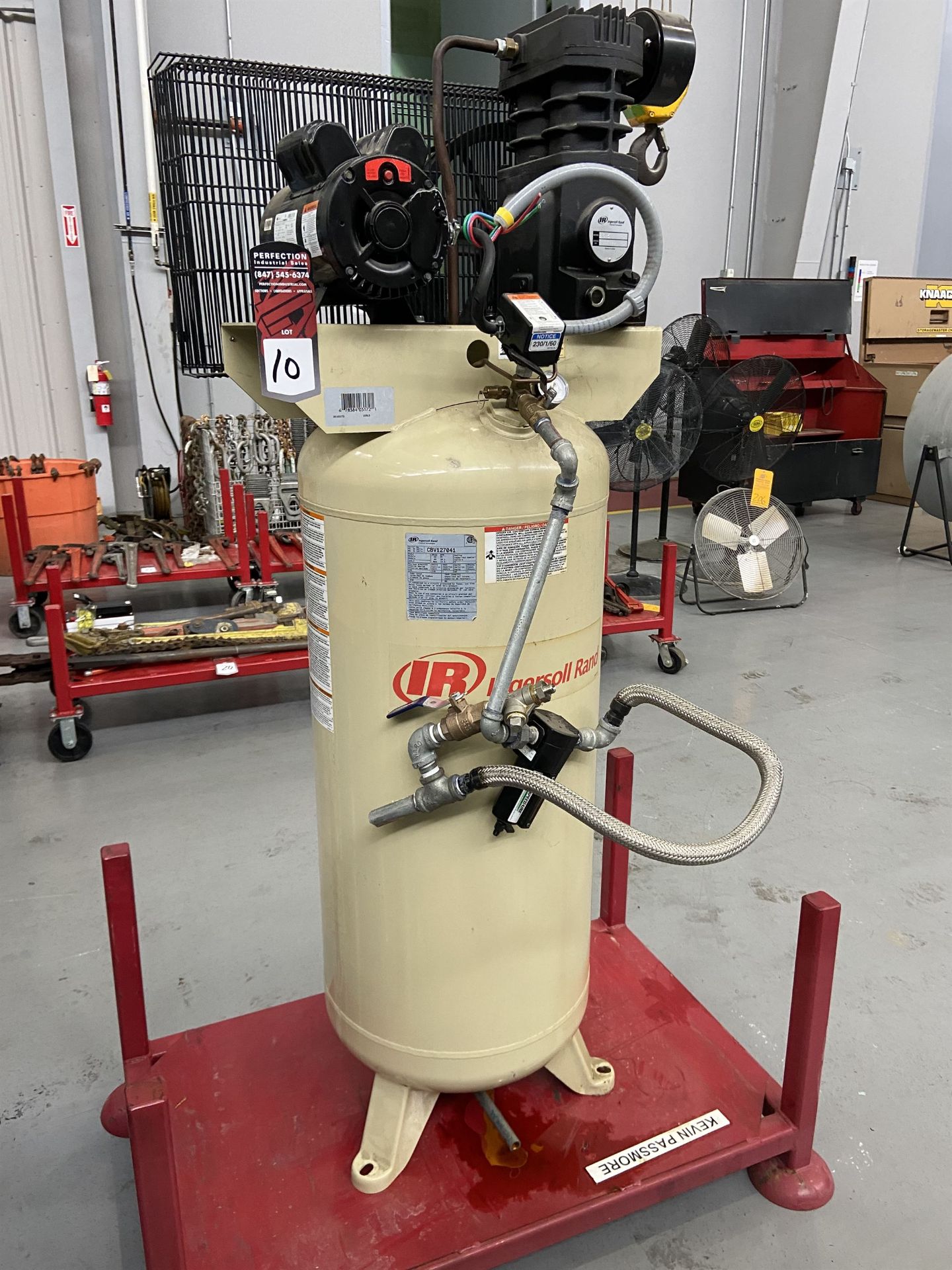 Ingersoll Rand SS 515 5 hp Tank Mount Air Compressor