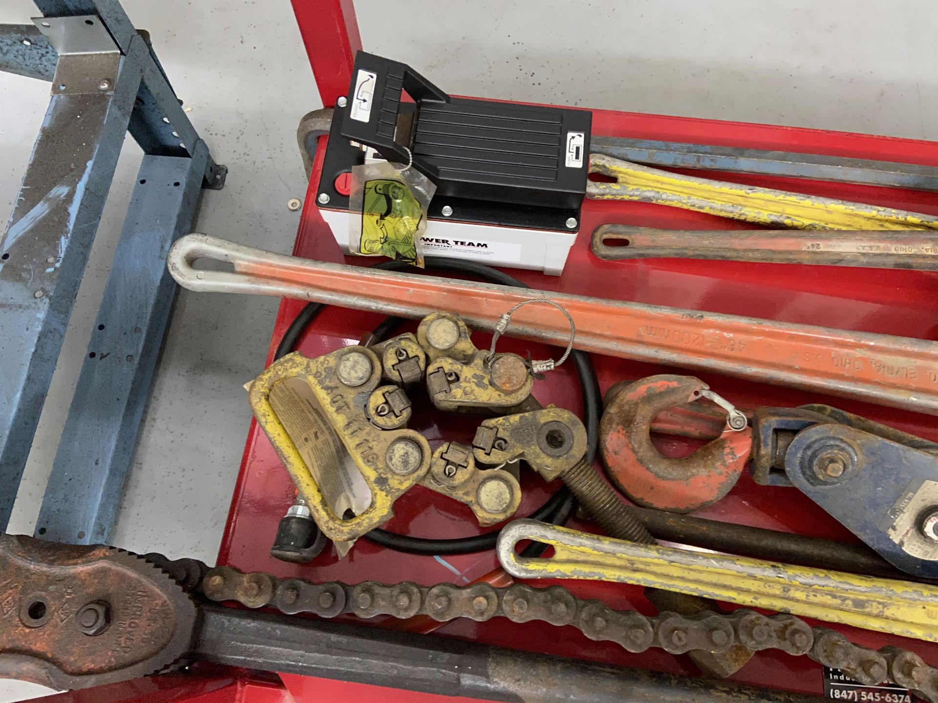 Lot of Hand Tools (Does not include Rack) - Image 2 of 3