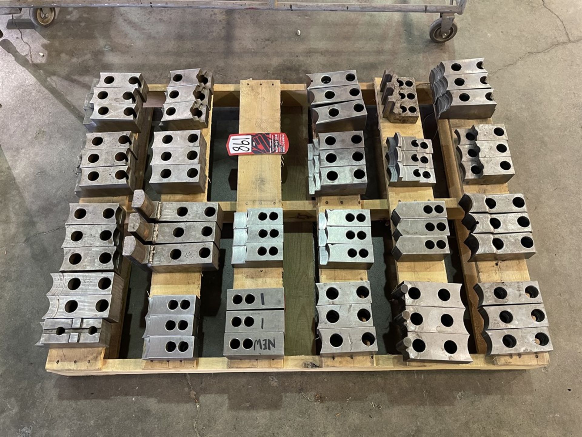 Pallet of Assorted Soft Jaws