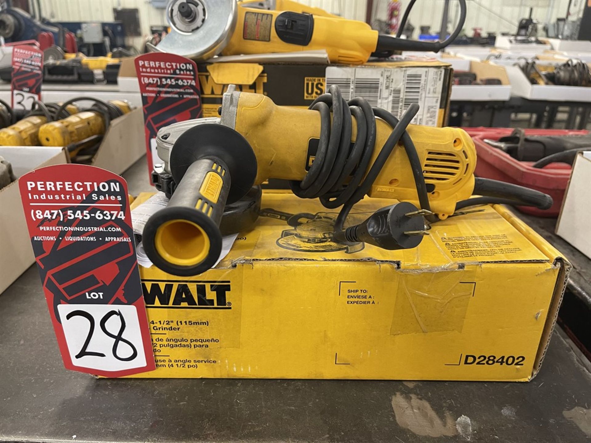 DEWALT D28402 4-1/2" Angle Grinder