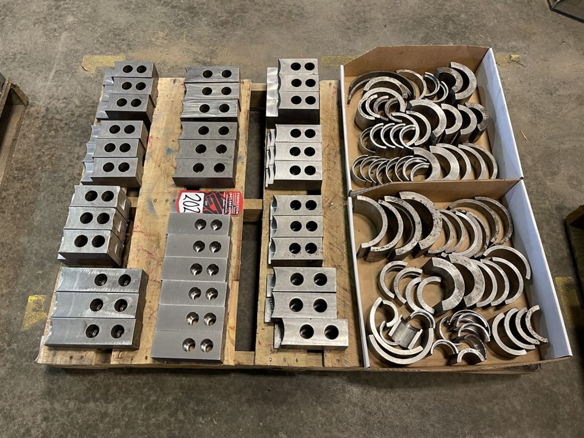 Pallet of Assorted Soft Jaws