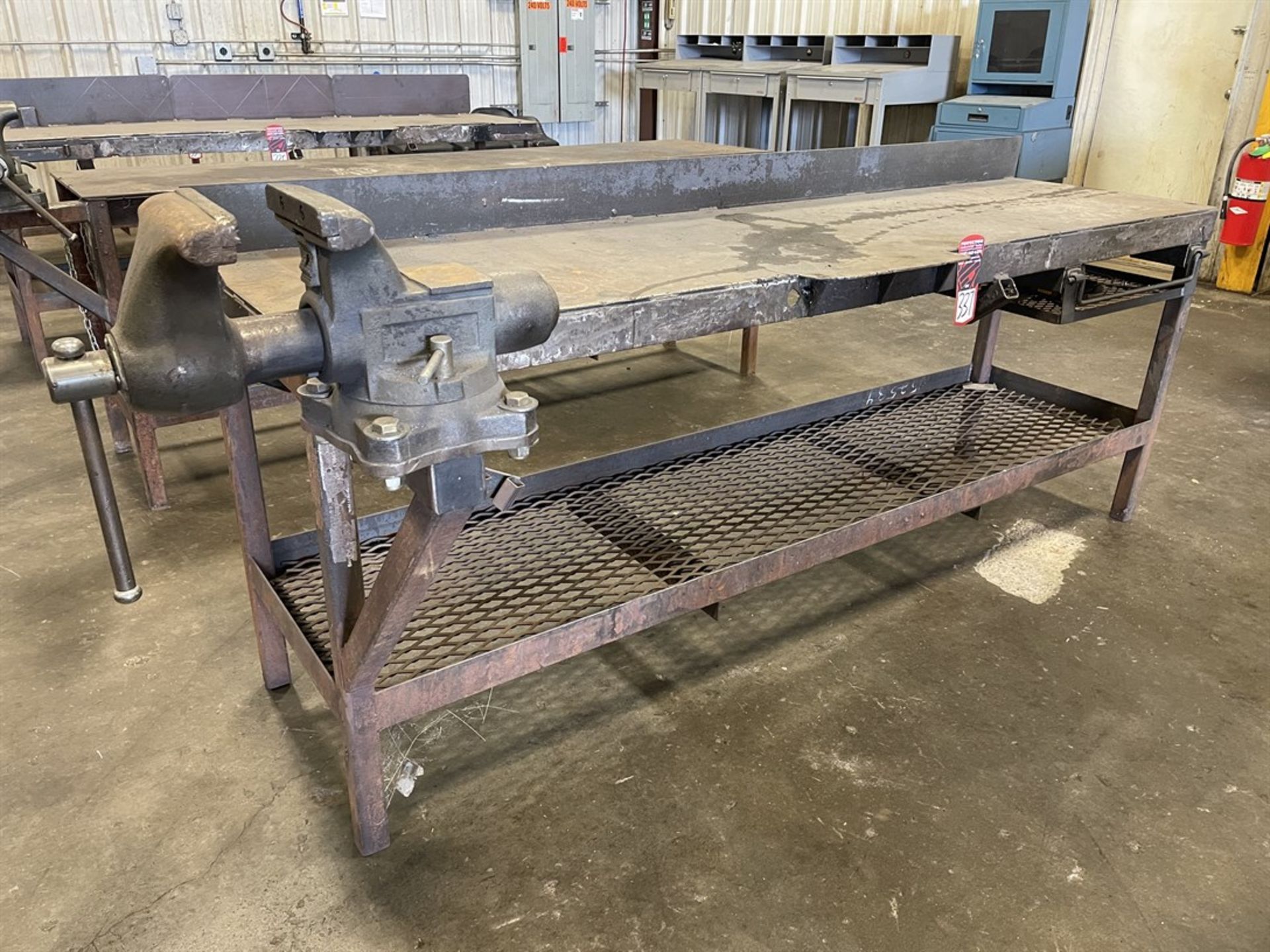 Welding Table, 24" x 96" w/ 6" Bullet Vise