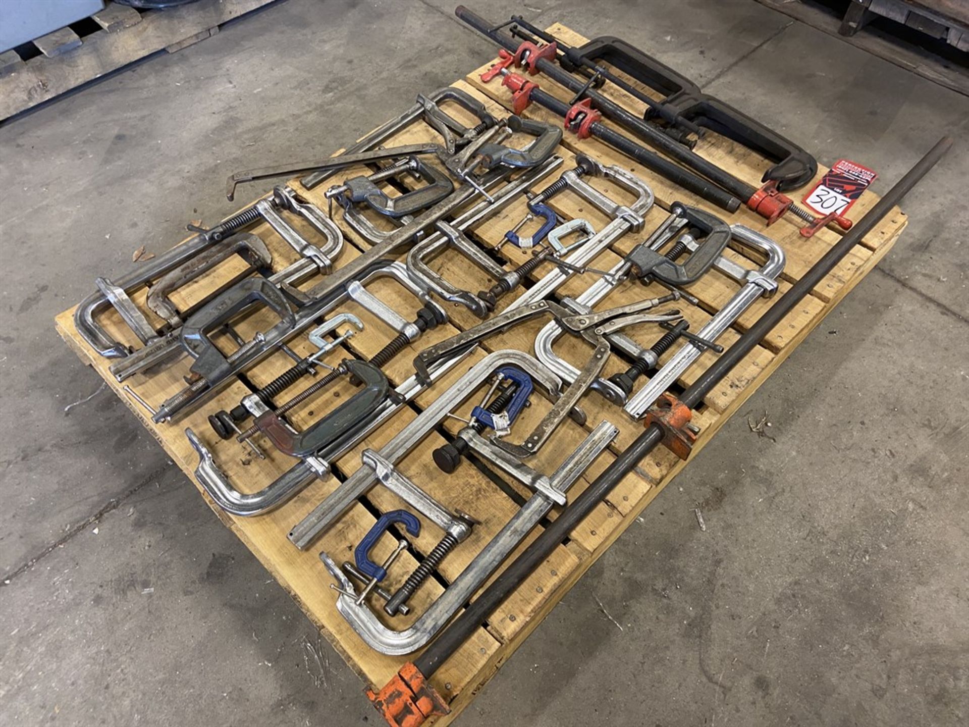 Lot of Assorted Bar and C-Clamps