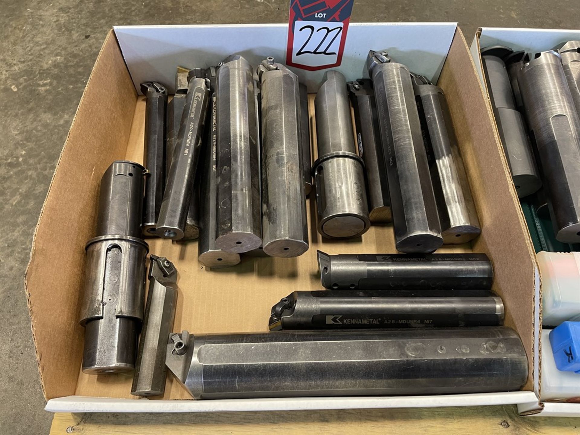 Lot of Assorted Indexable Carbide Boring Bars