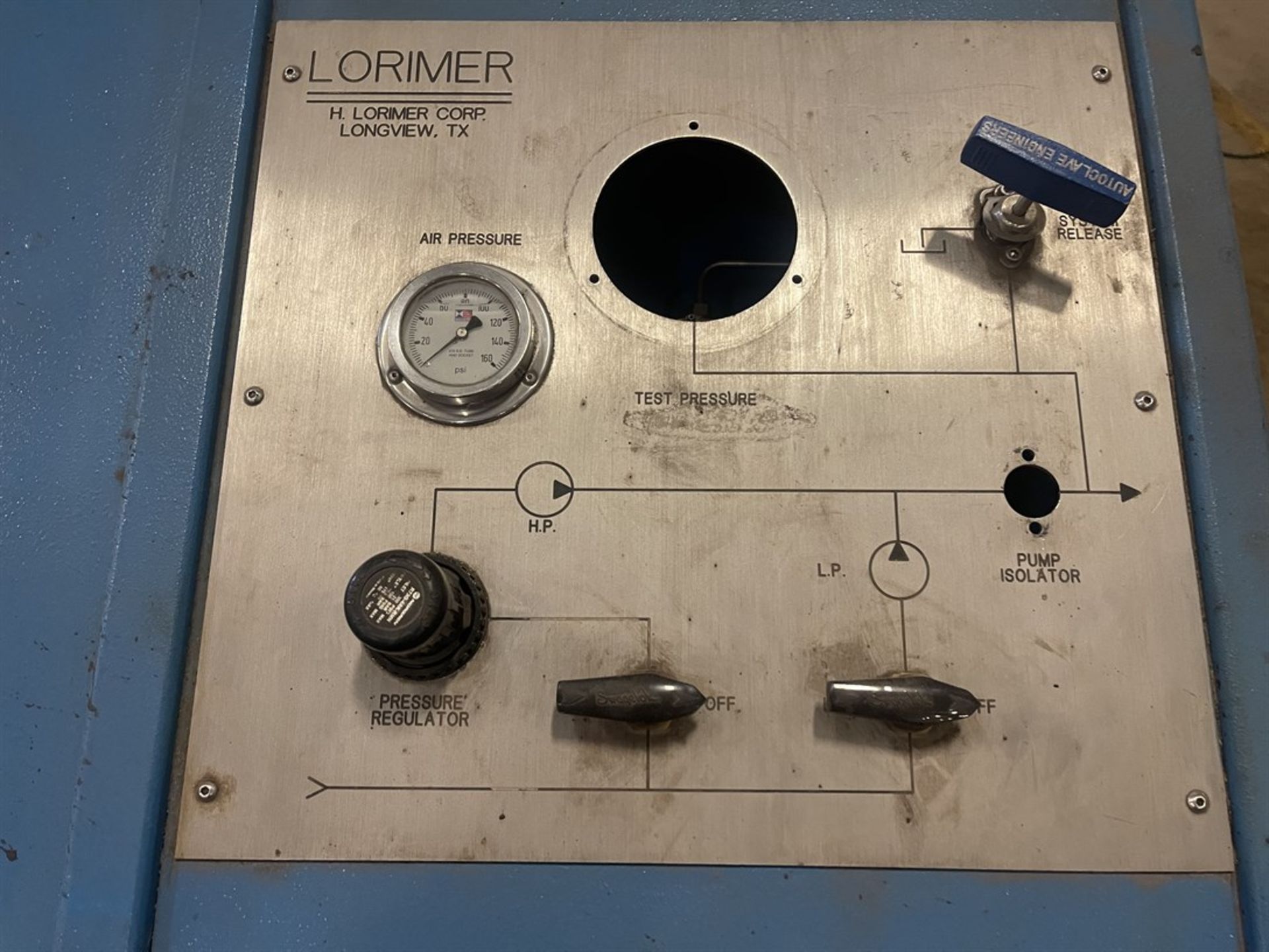 LORIMER High Pressure/Low Pressure Pump Testing System - Image 3 of 3