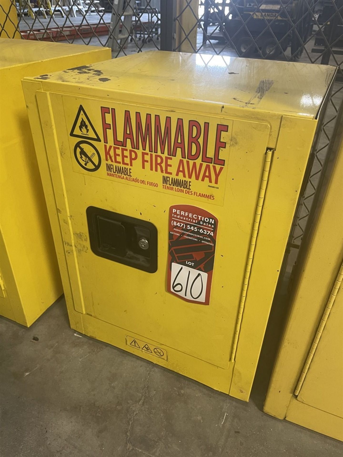 Uline H-2569M 4 Gallon Capacity Flammable Cabinet