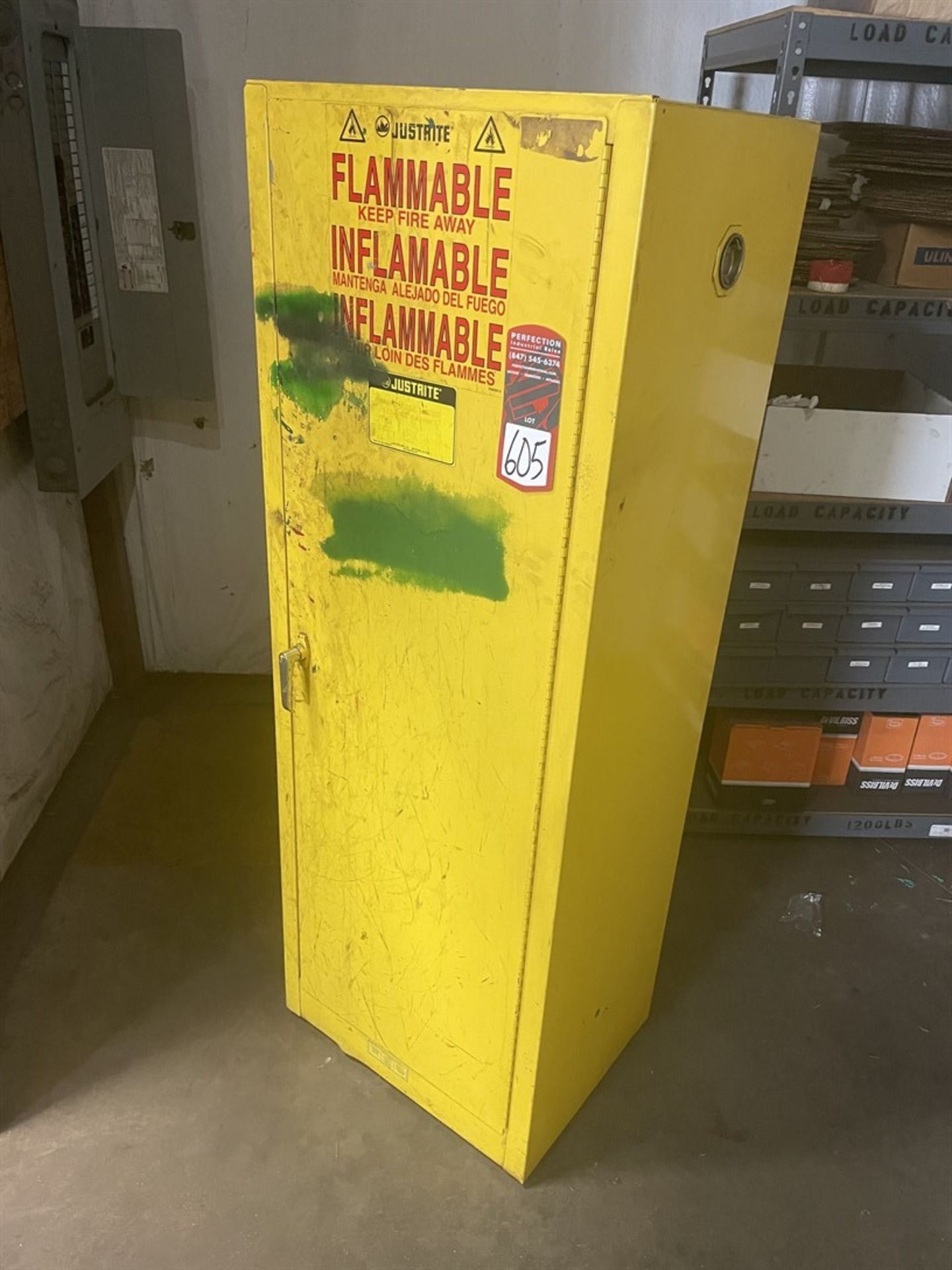 Justrite 25824 22 Gallon Capacity Flammable Cabinet (delayed release until July 23rd)