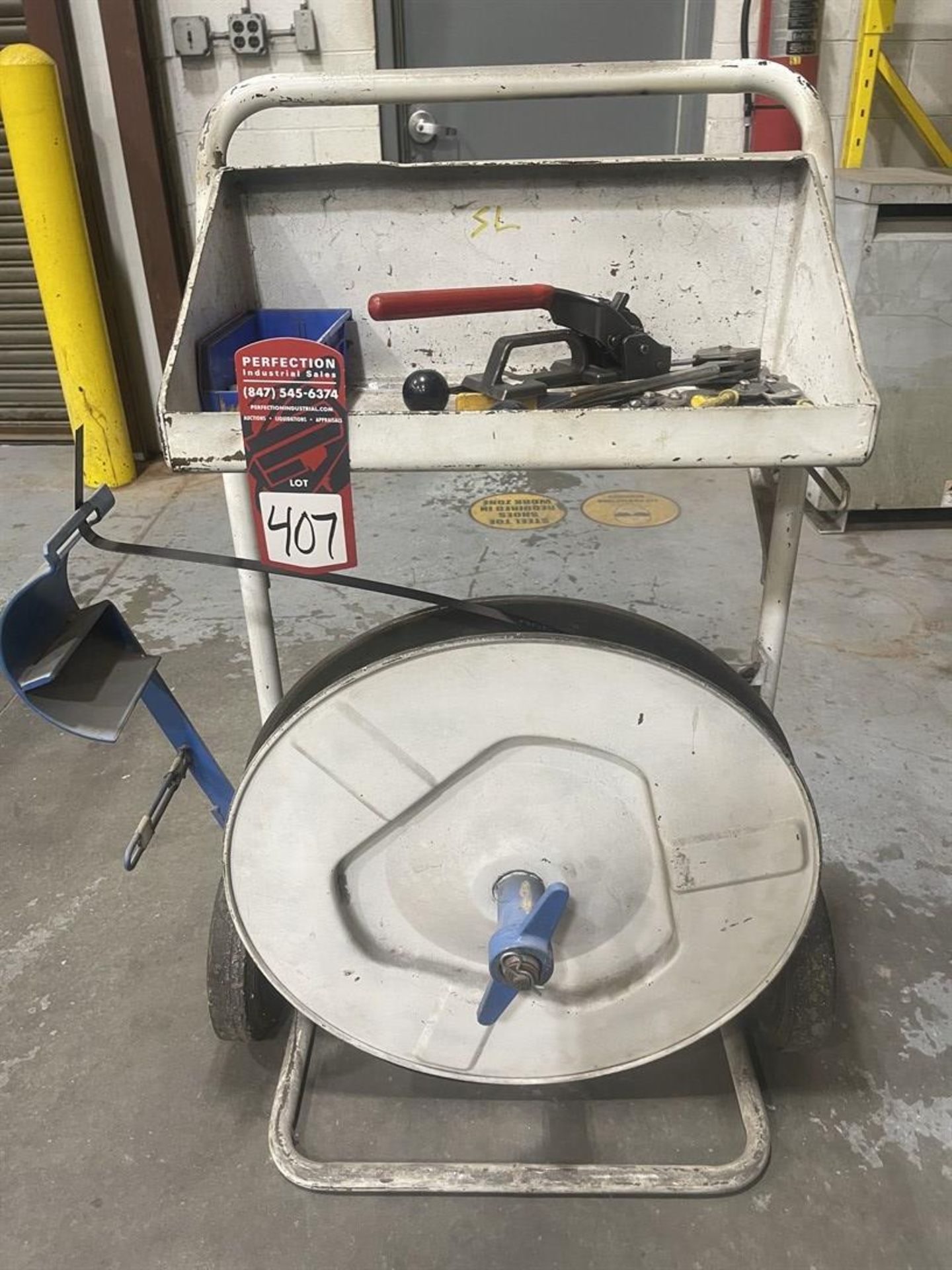 Steel Banding Cart w/ Tools