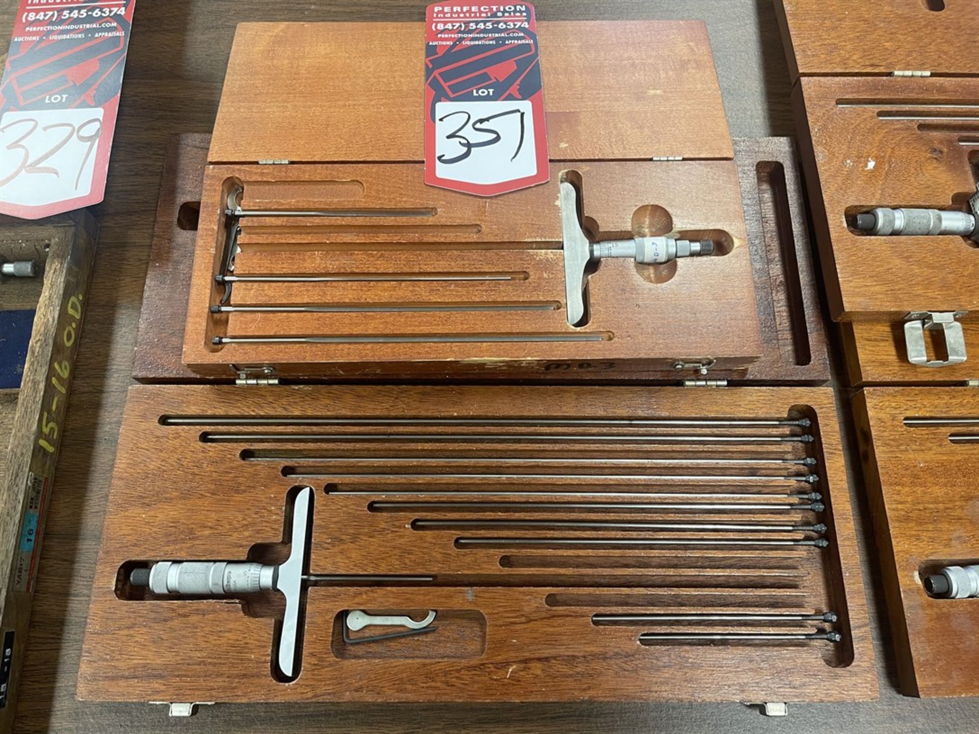 STARRETT and BROWN & SHARPE Depth Gages