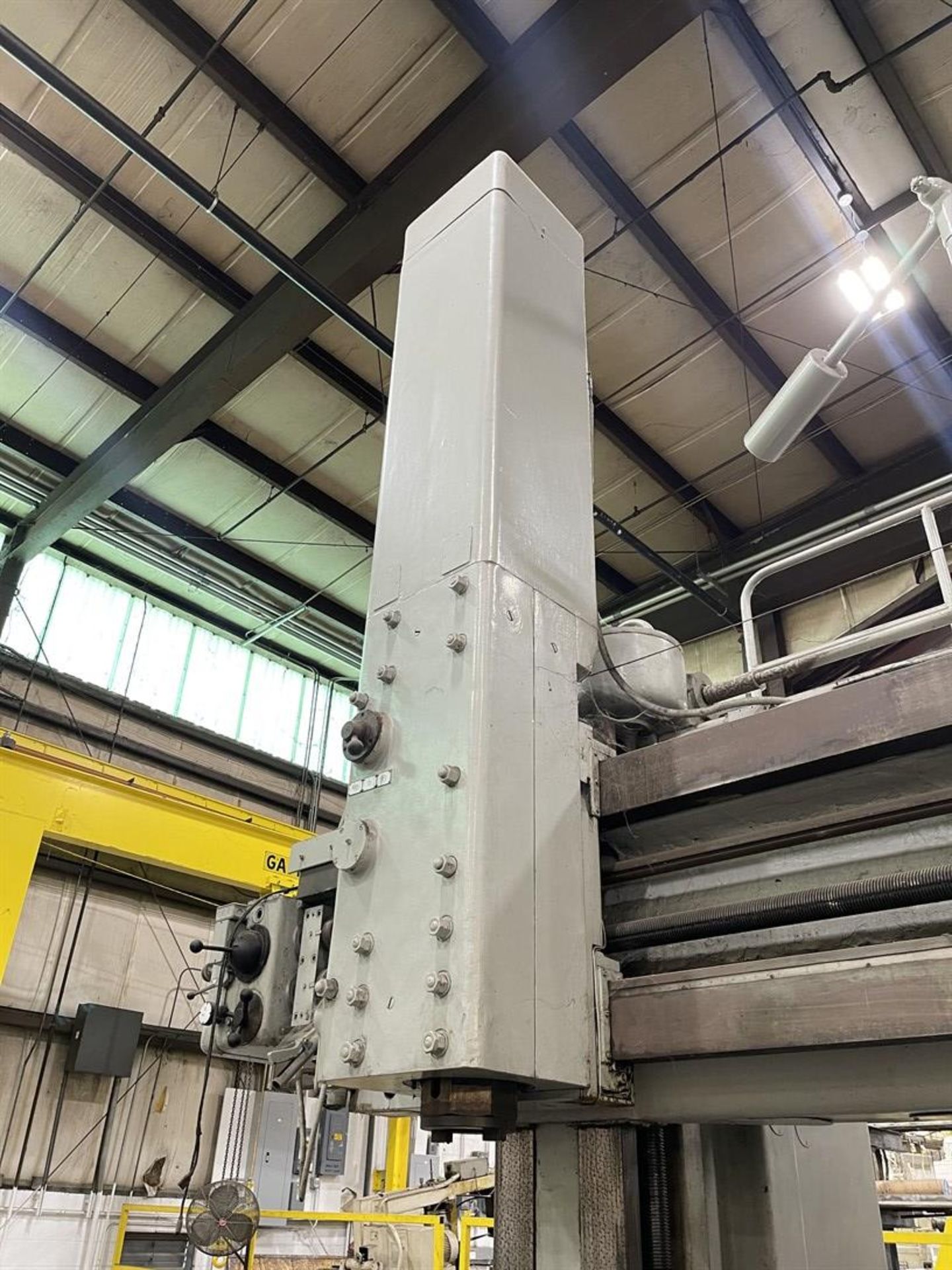 VULCAN RAFAMET KCF 200 Vertical Boring Mill, s/n 112 207, 78" 4-Jaw, 100" Swing, 70" Max Height, 2 - Image 7 of 10