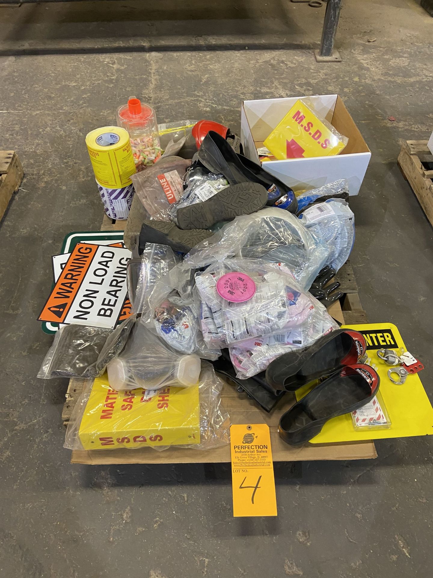 Skid of PPE Supplies