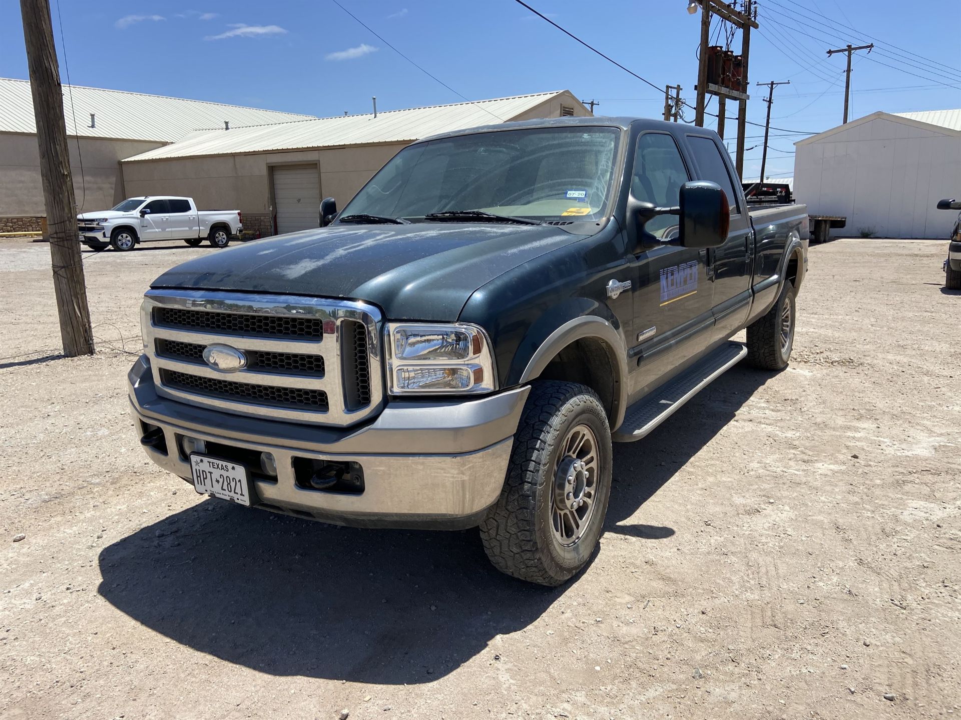 2005 Ford F350 King Ranch SRW 4x4 Crew Cab Long Bed, Leather, 295K Miles, VIN # 1FTWW31P15EC32199