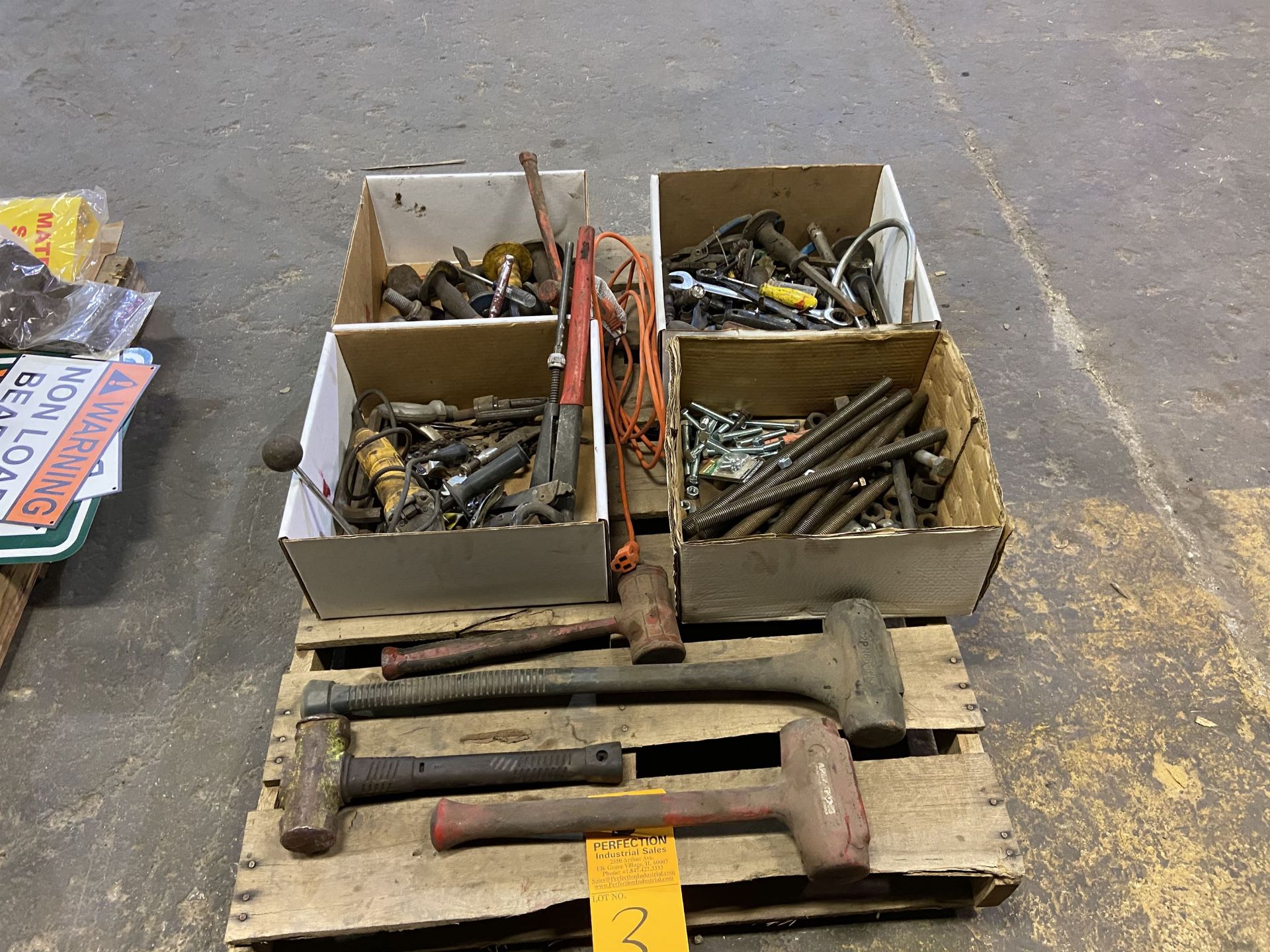 Skid of Hand Tools