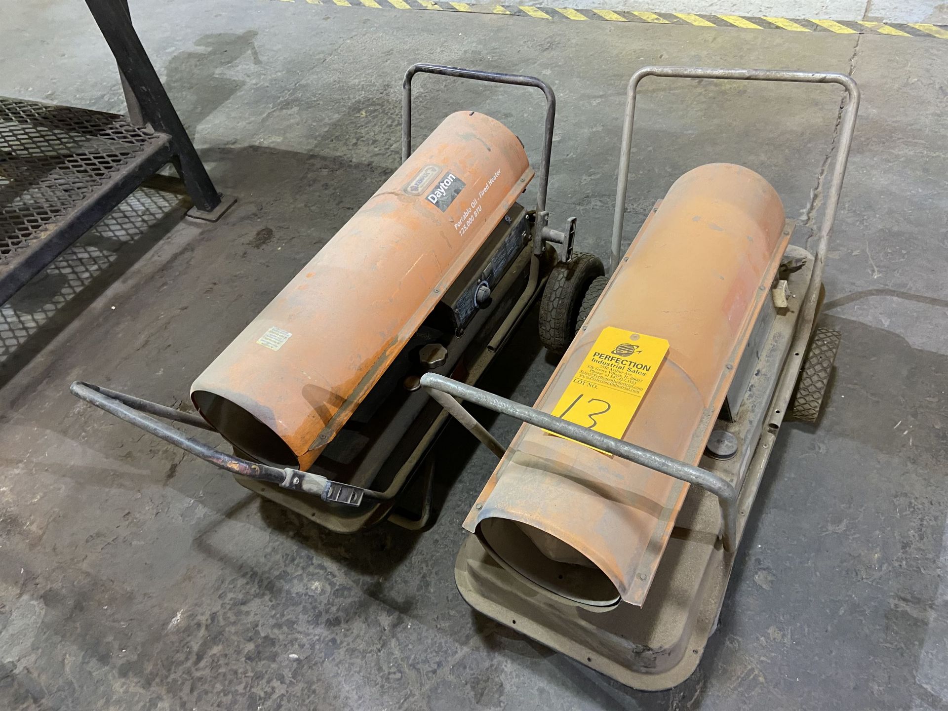 Lot of (2) Salamander Style Heaters