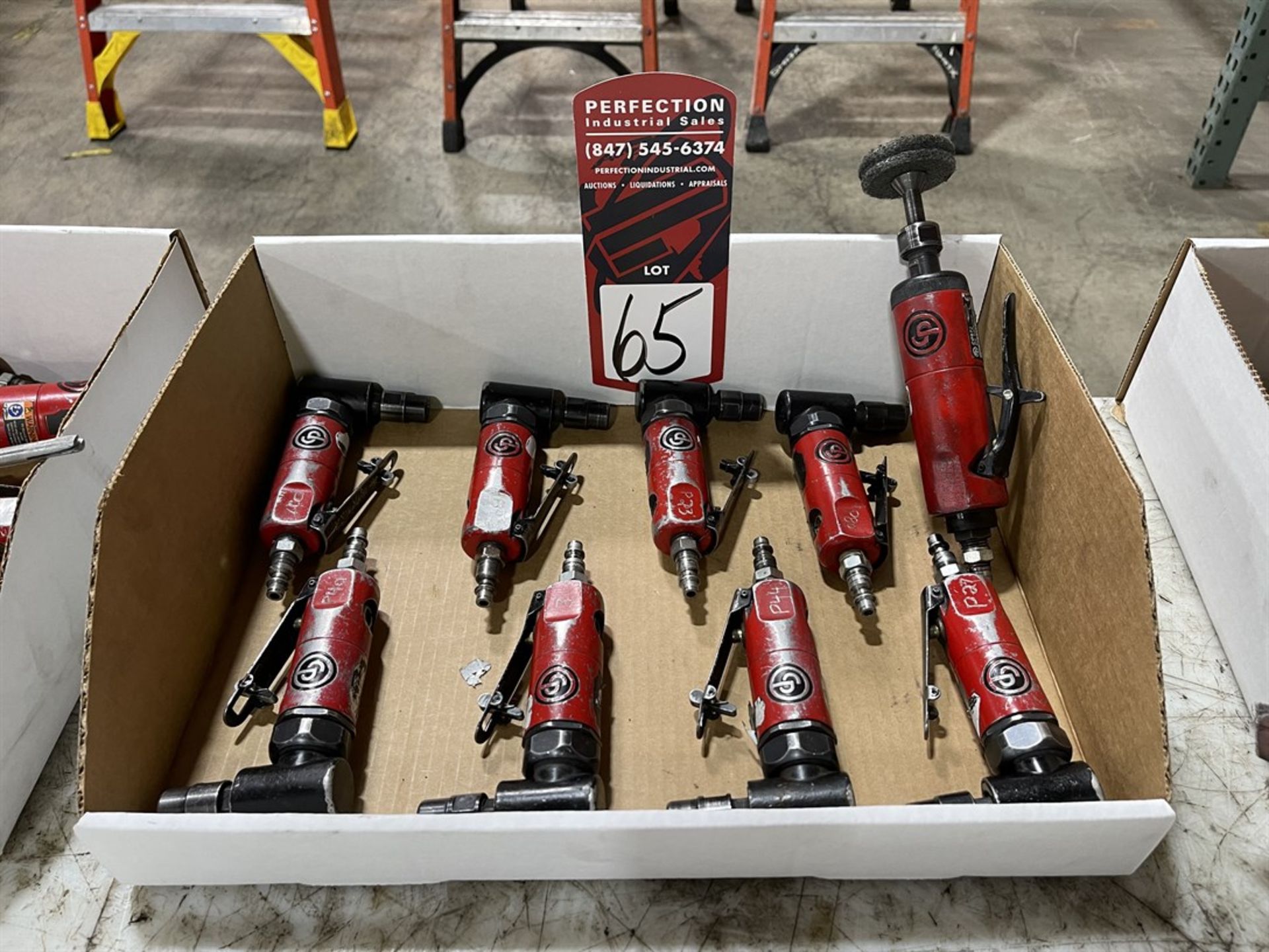 Lot of (9) CP Air Tools